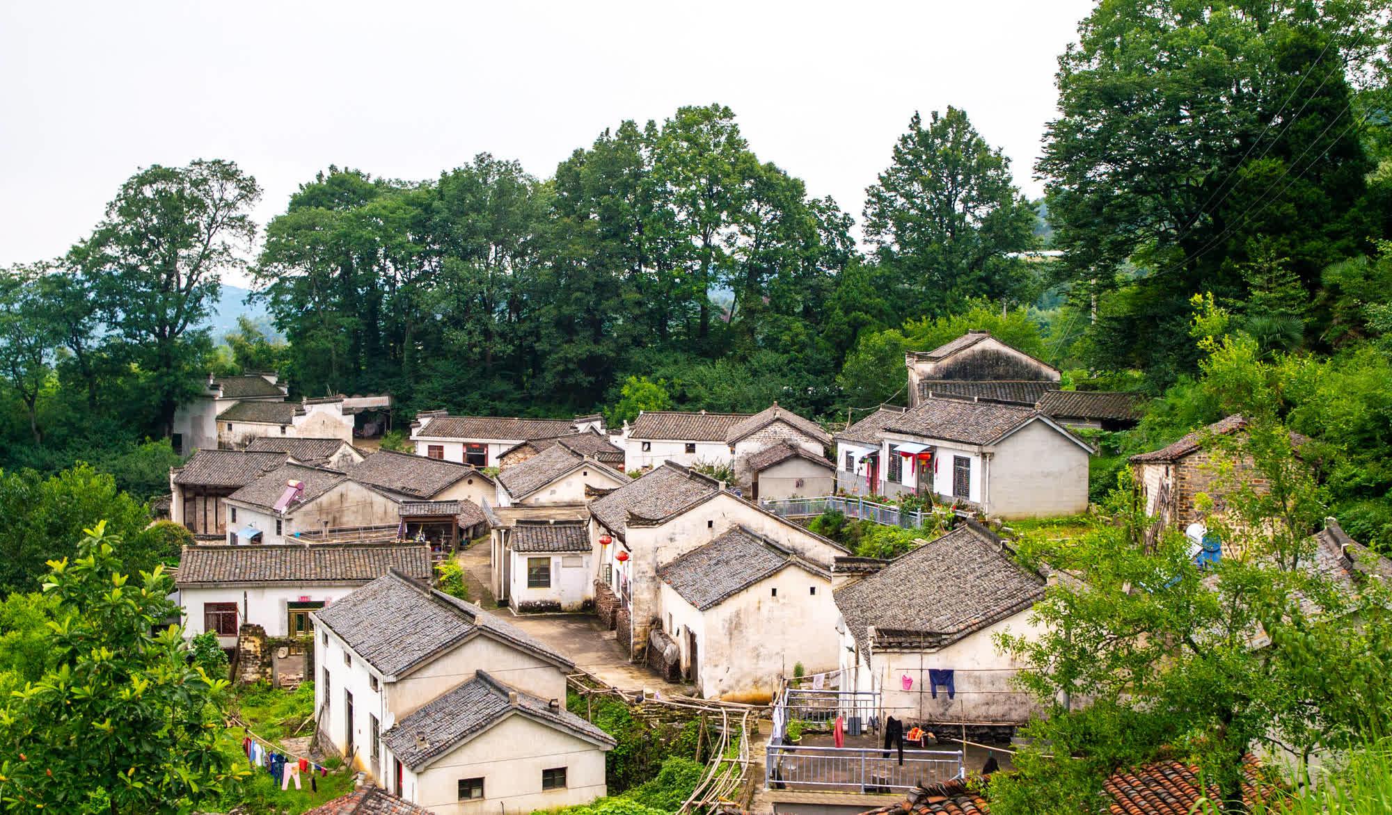 画坑古村:安徽秘境的世外桃源 画坑,位于安徽省池州市石台县七都镇,是