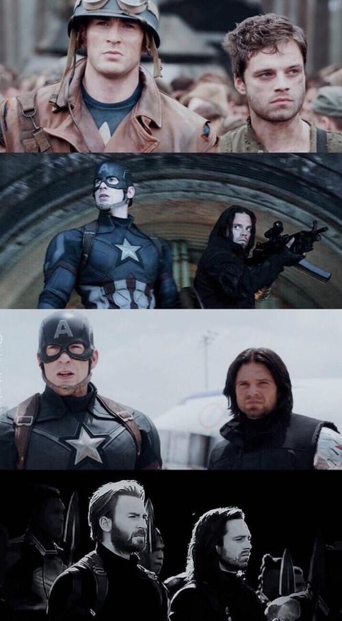 美国队长与冬兵:漫威宇宙中的忠诚与信念 美国队长和冬兵之间的关系是