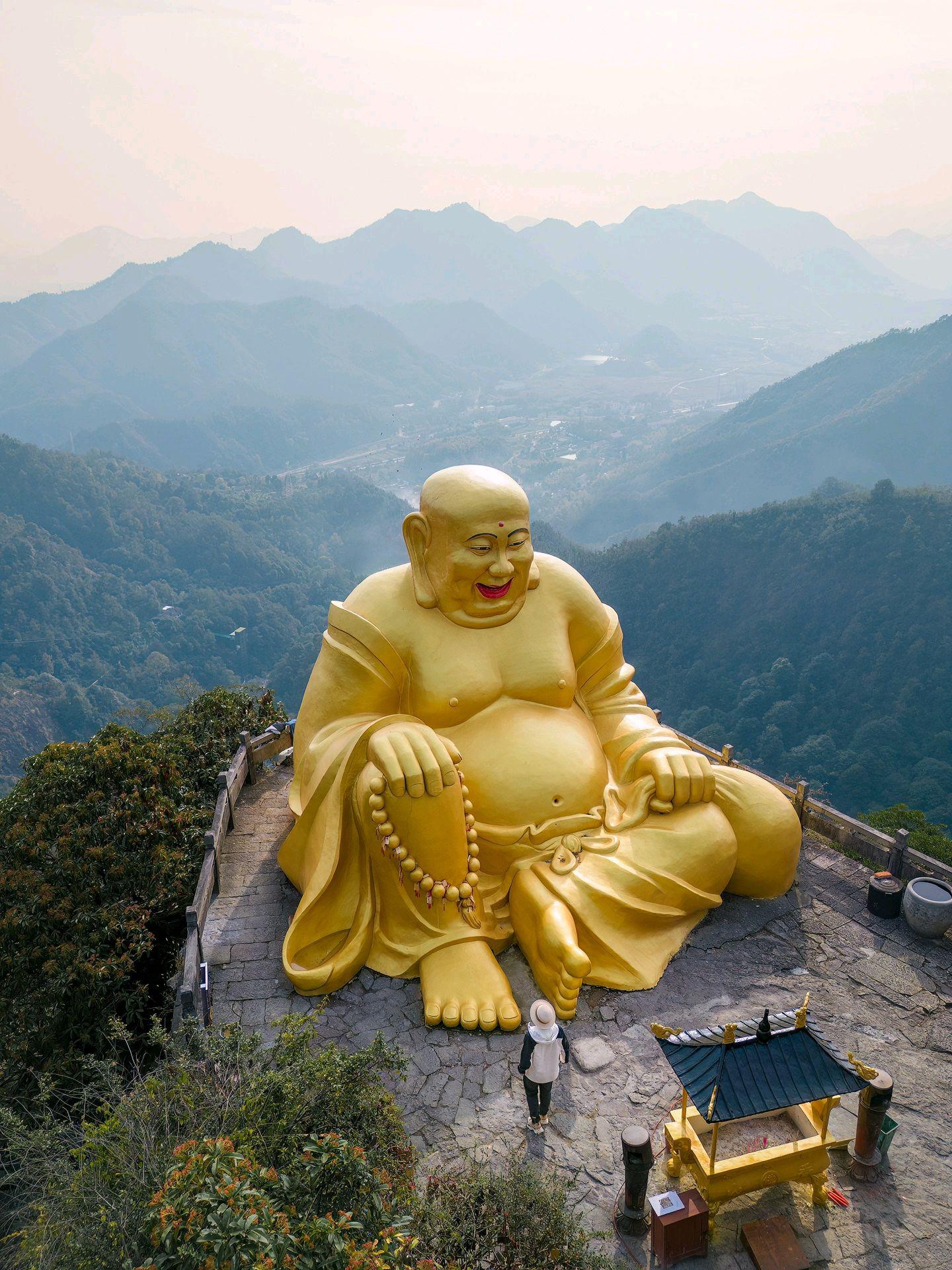 浙江建德大慈岩悬空寺图片