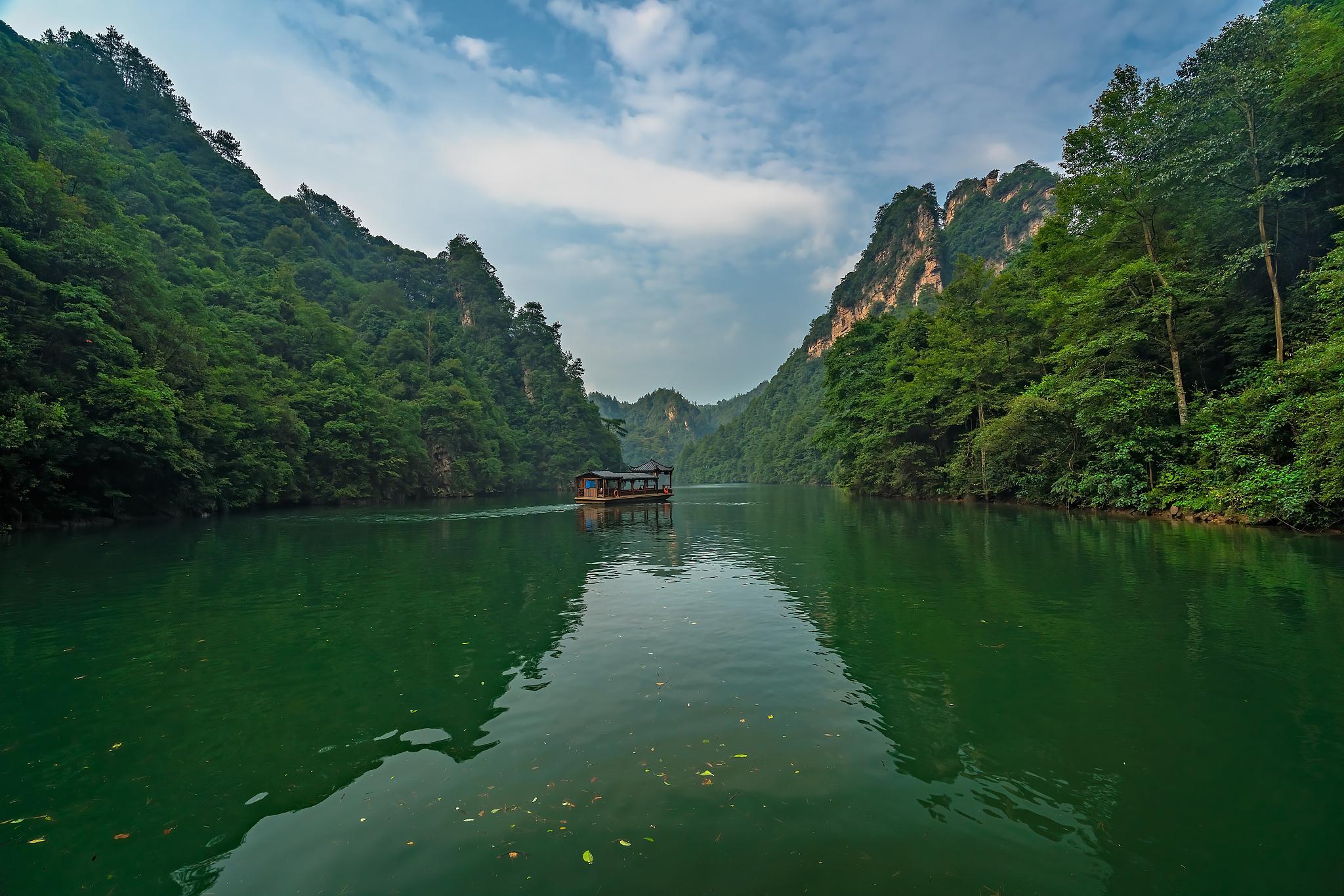 张家界山水照片图片