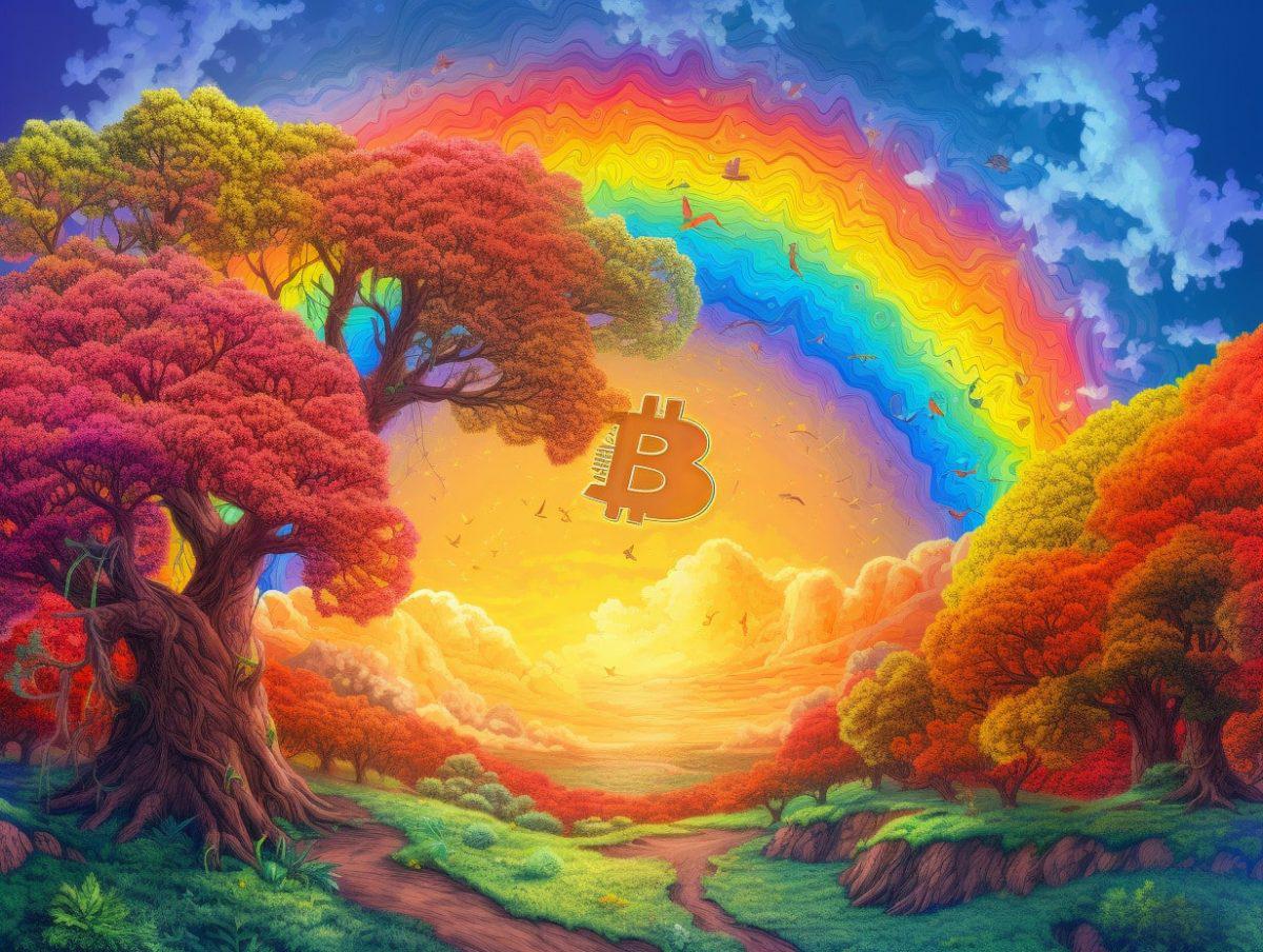 比特币2025年前景展望:现在是购买的好时机 比特币彩虹图与每周 btc