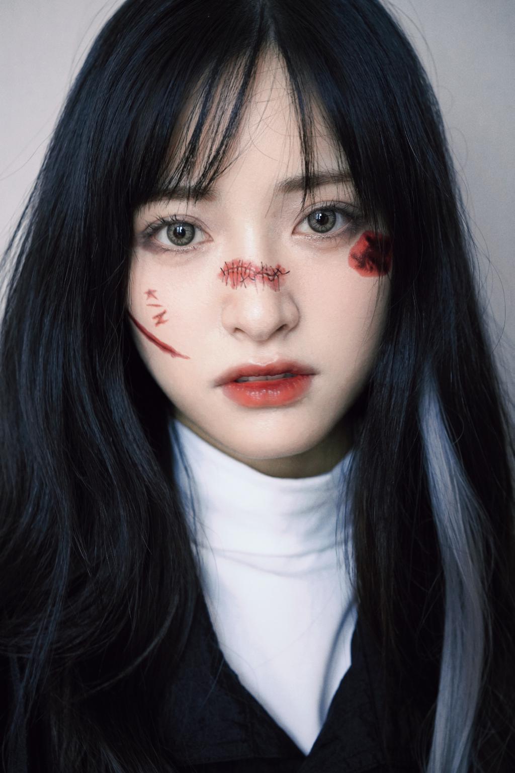 女明星万圣节造型曝光 90后女星娜扎和李一桐的万圣节造型充满了创意