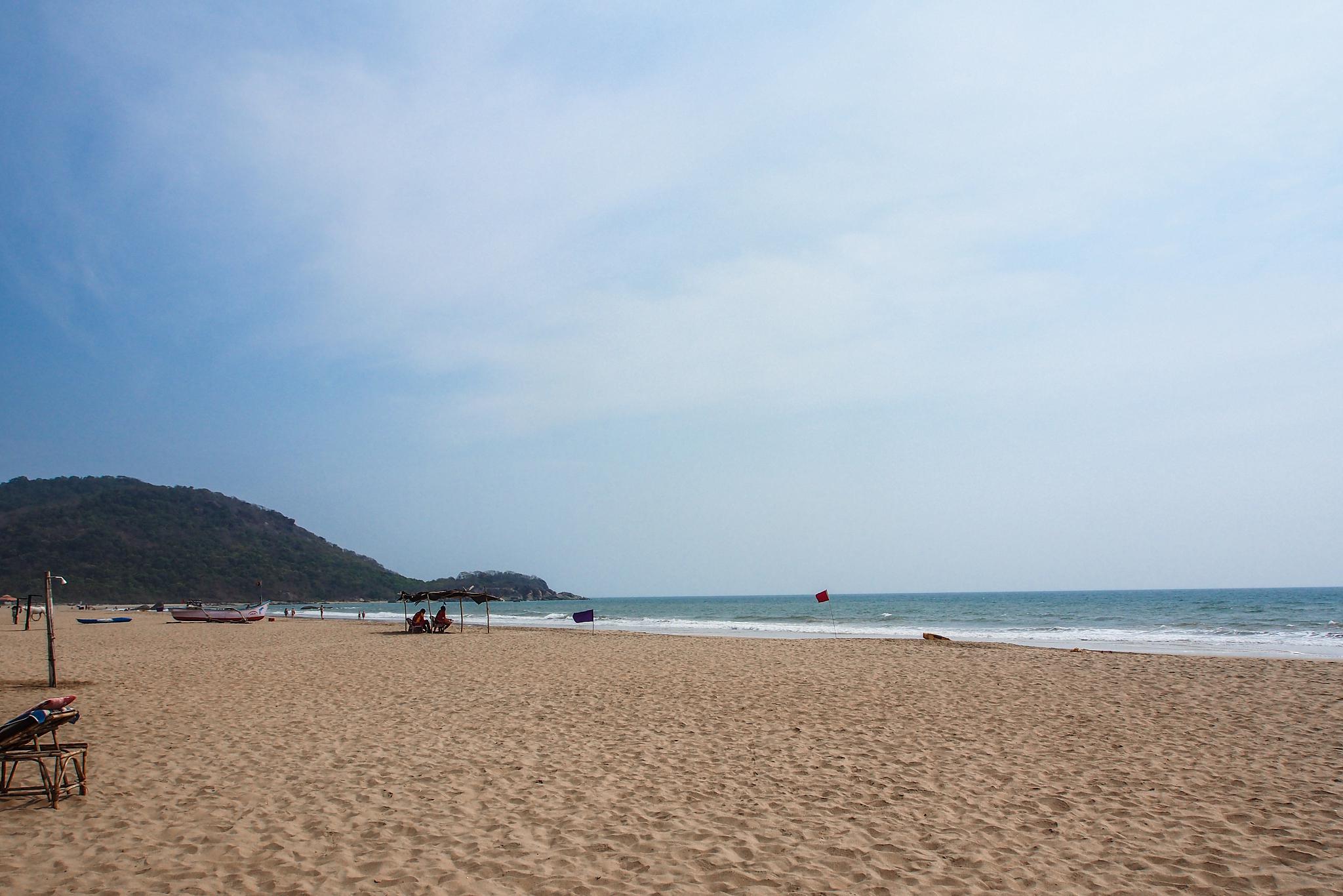 台山白沙湾海滩图片