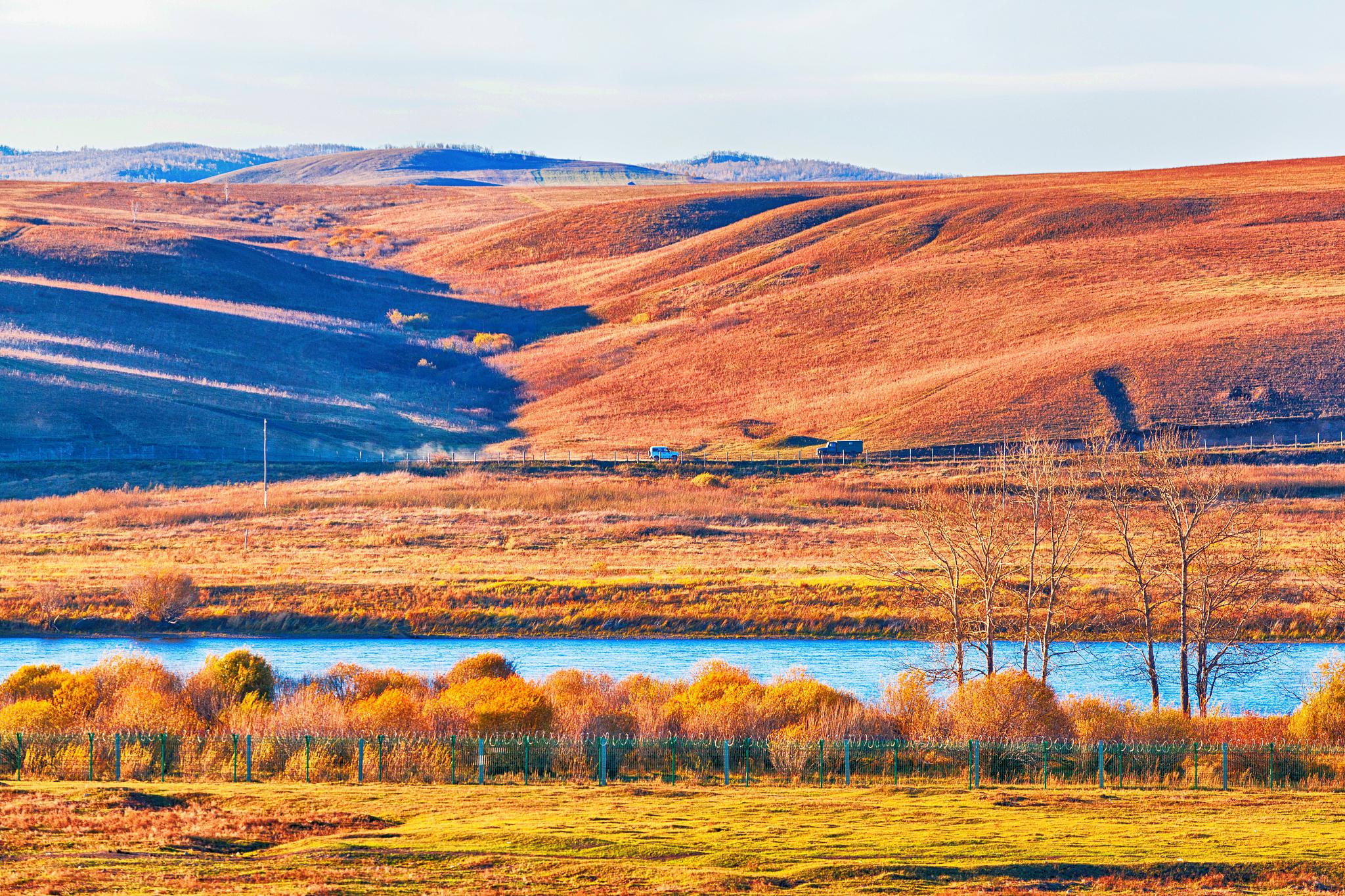 大自然的壮美和生命的活力 在中国的河北省承德市丰宁满族自治县大滩