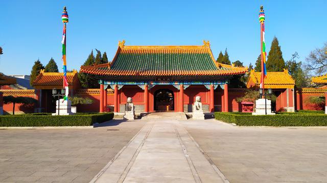 北京西黄寺:一座充满历史和文化底蕴的寺庙 北京市东北部的西黄寺是