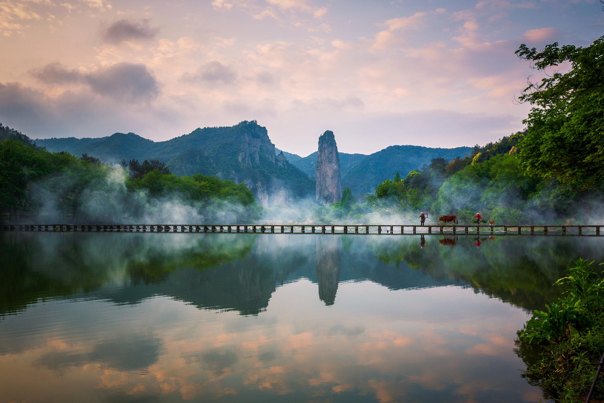 缙云仙都景区免费图片