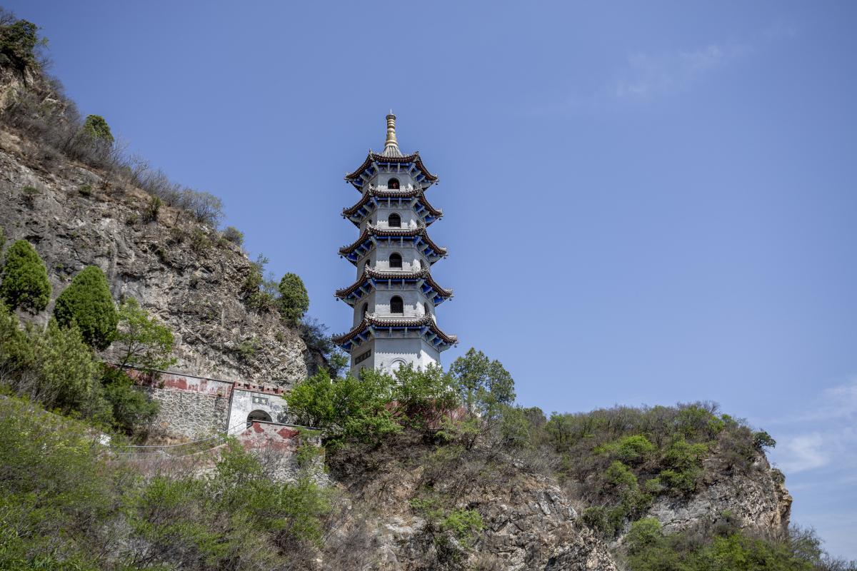 房山圣莲山风景区图片