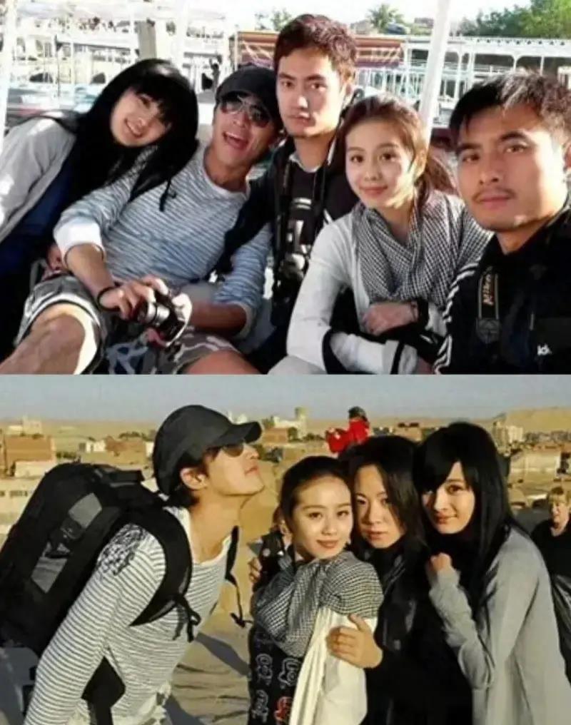 娱乐圈的青涩回忆:胡歌,杨幂与刘诗诗的埃及之旅 14年前,胡歌,杨幂和