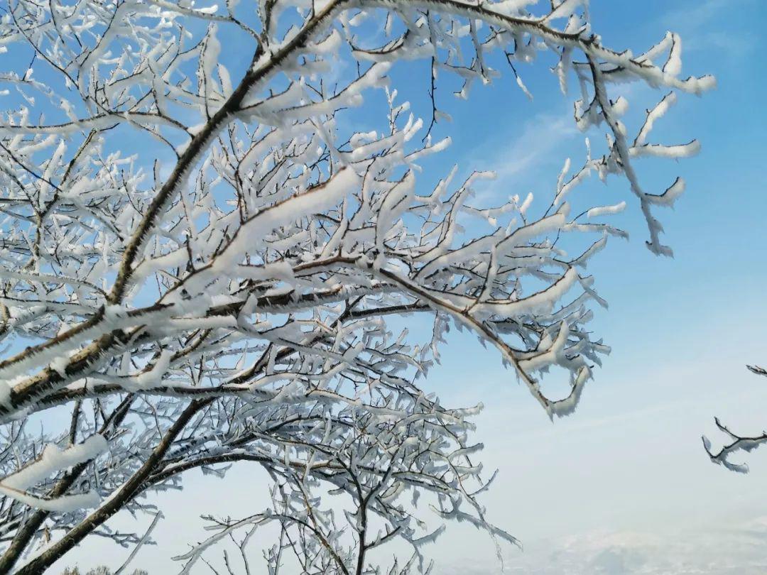 冬天的图片景色山里图片