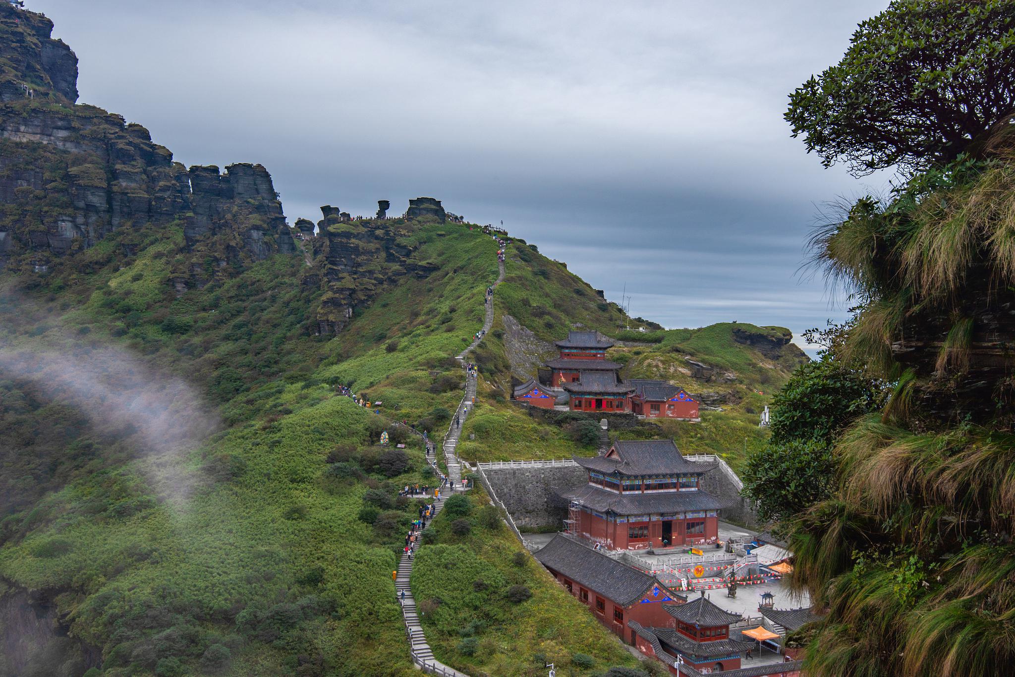 山西最高的山图片