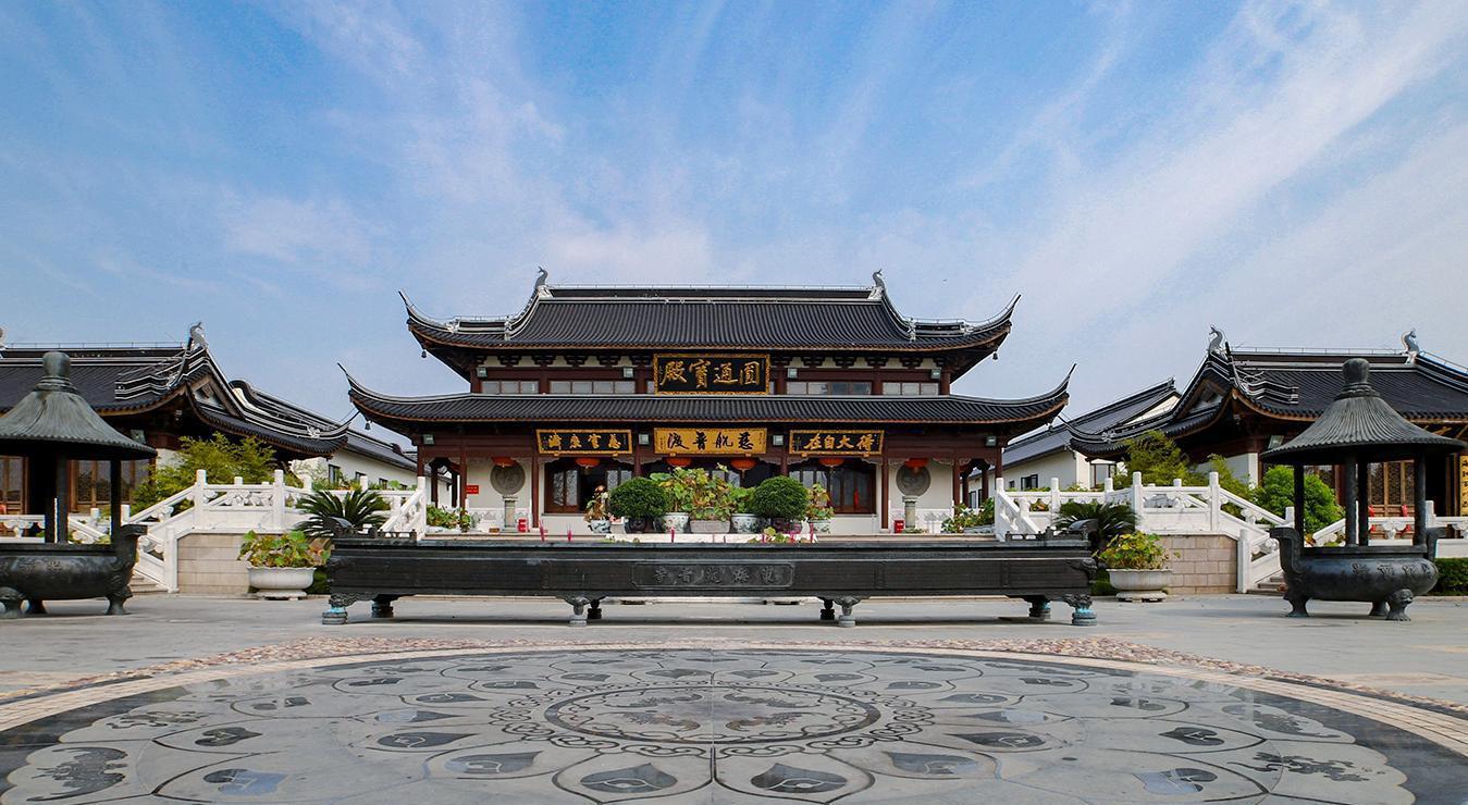 东海观音寺:上海最靠近大海的寺庙之一 东海观音寺位于上海市奉贤区的