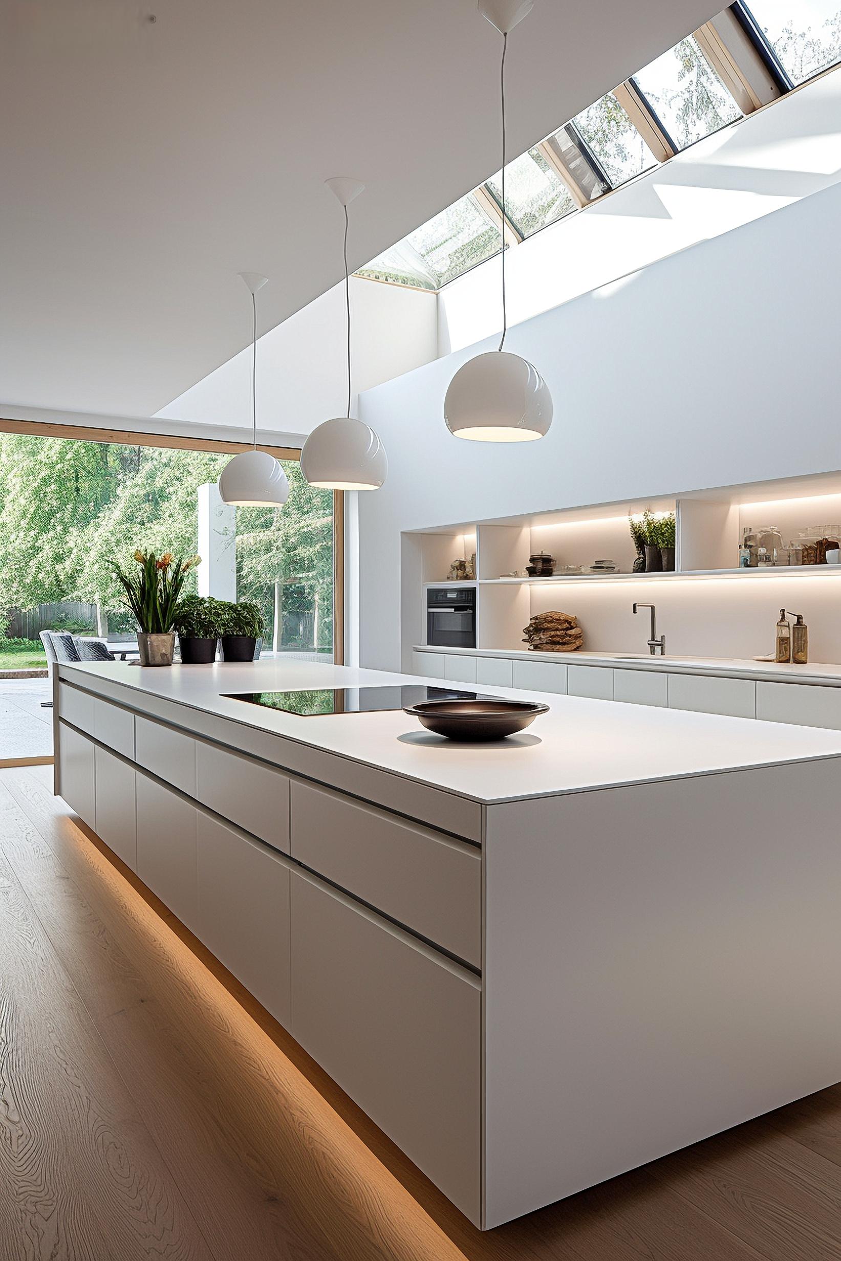 厨房系统:社交美学的艺术舞台 随着家居设计的一体化趋势,厨房已不再