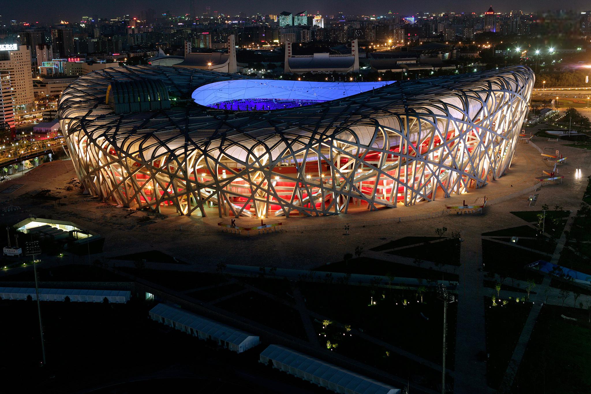 奥运之巅的现代建筑传奇 北京奥林匹克公园的鸟巢,不仅是2008年北京