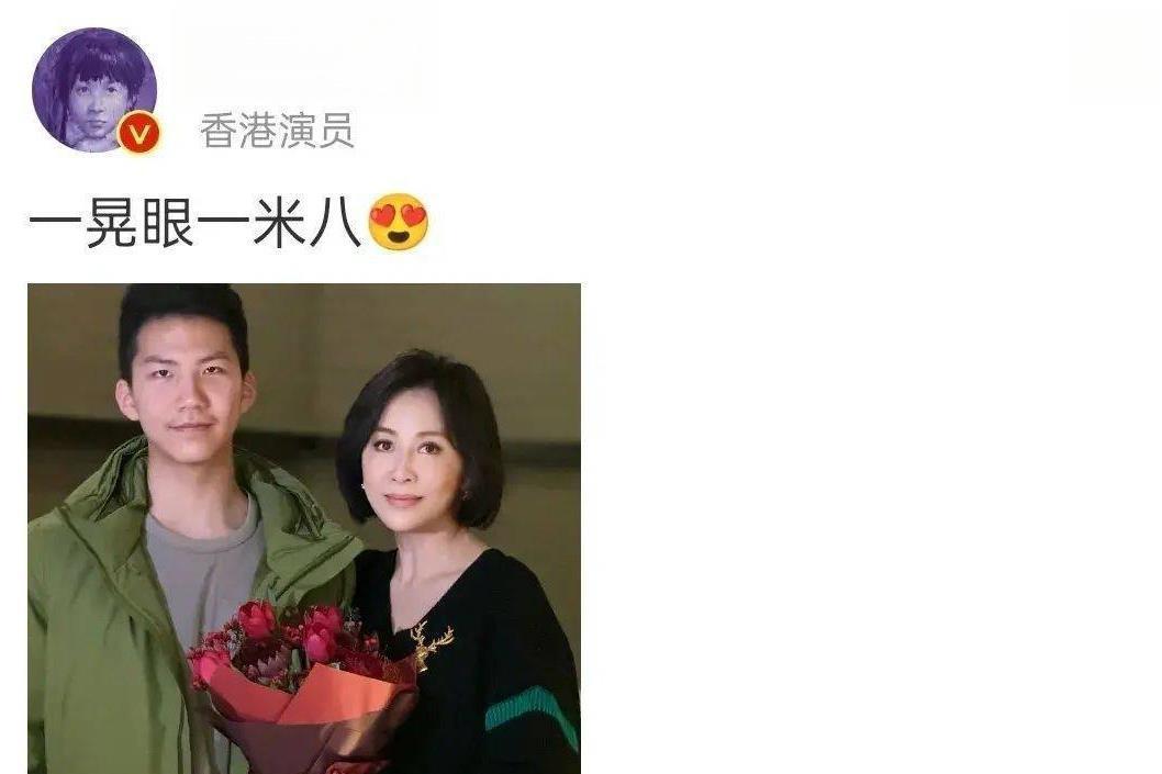 刘嘉玲与干儿子康康合影引热议:母爱无疆,时光荏苒 刘嘉玲在社交平台