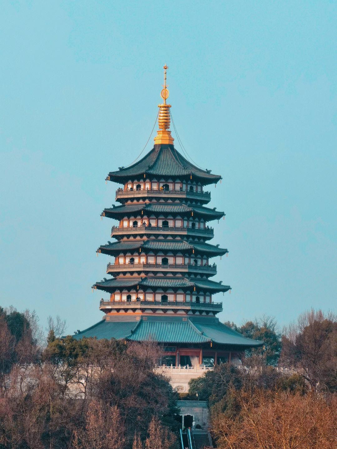 雷峰塔原貌图片