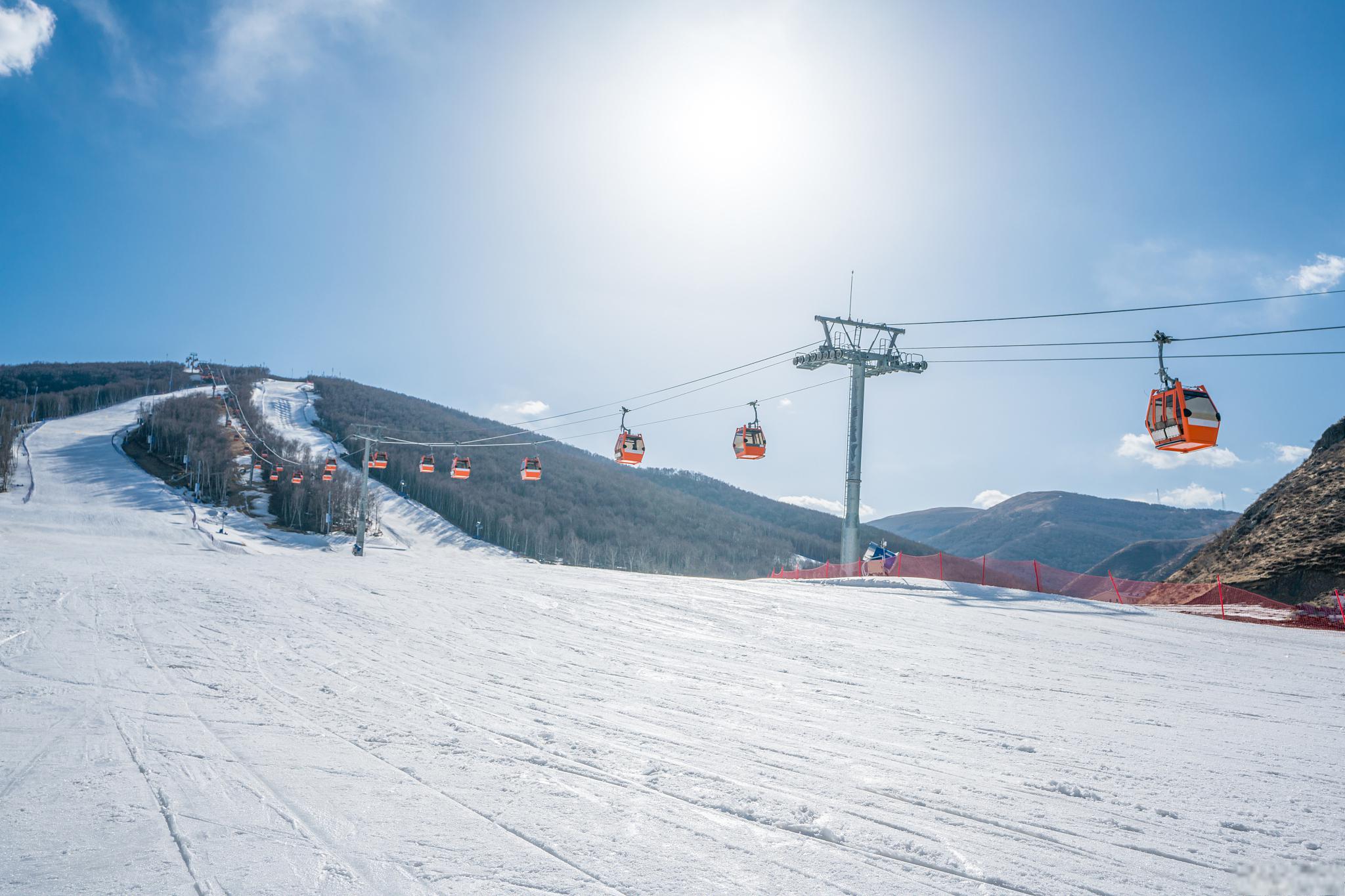 烟台附近滑雪场图片