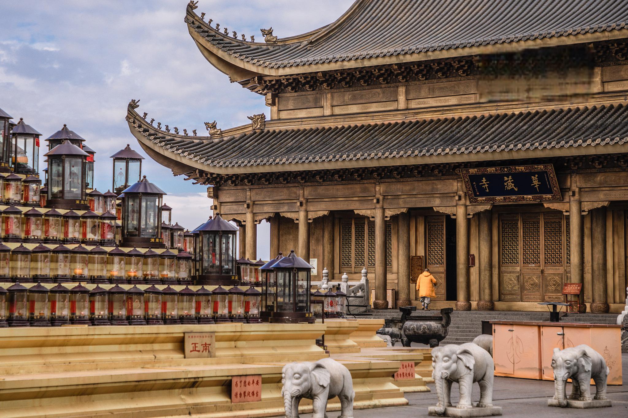 冬日佛光寺:穿越千年,领略盛唐风采 咸阳的佛光寺,是一座千年古刹