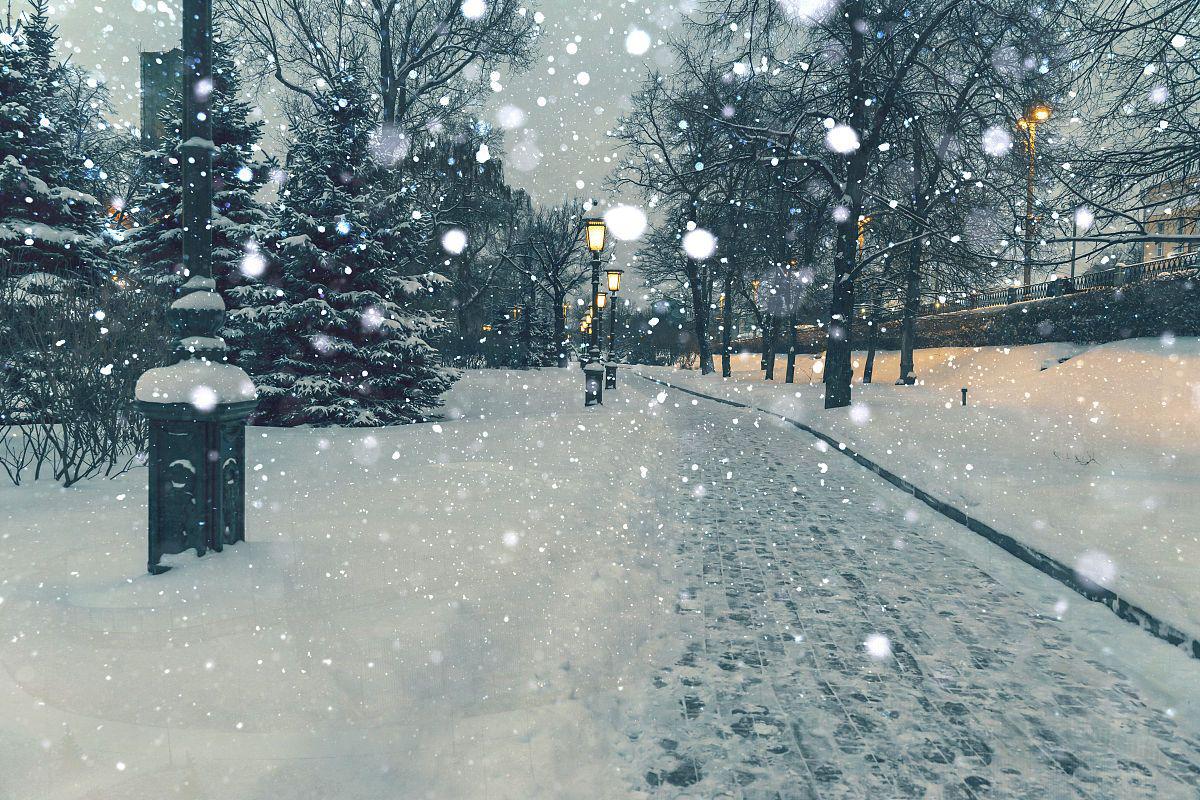 冬天图片雪景 伤感图片