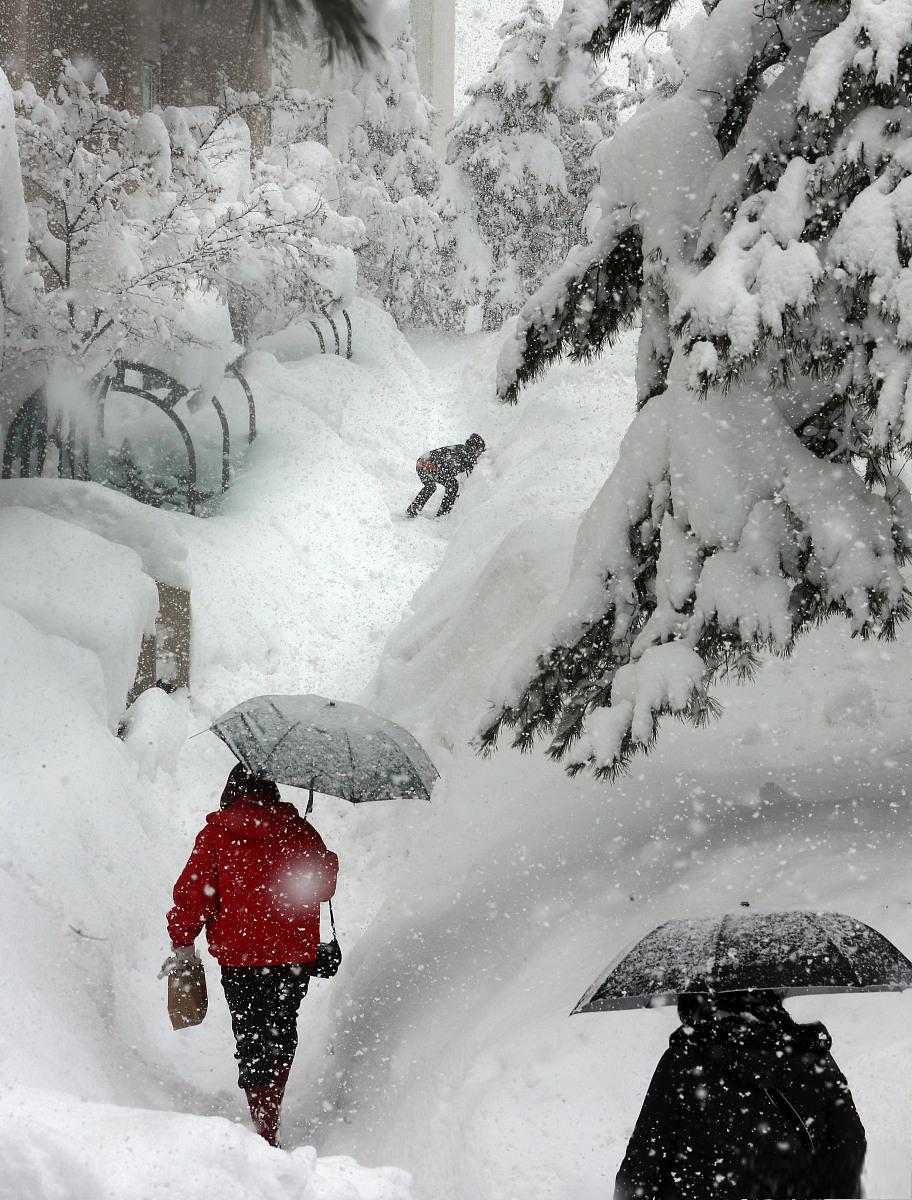 冬天图片雪景 伤感图片