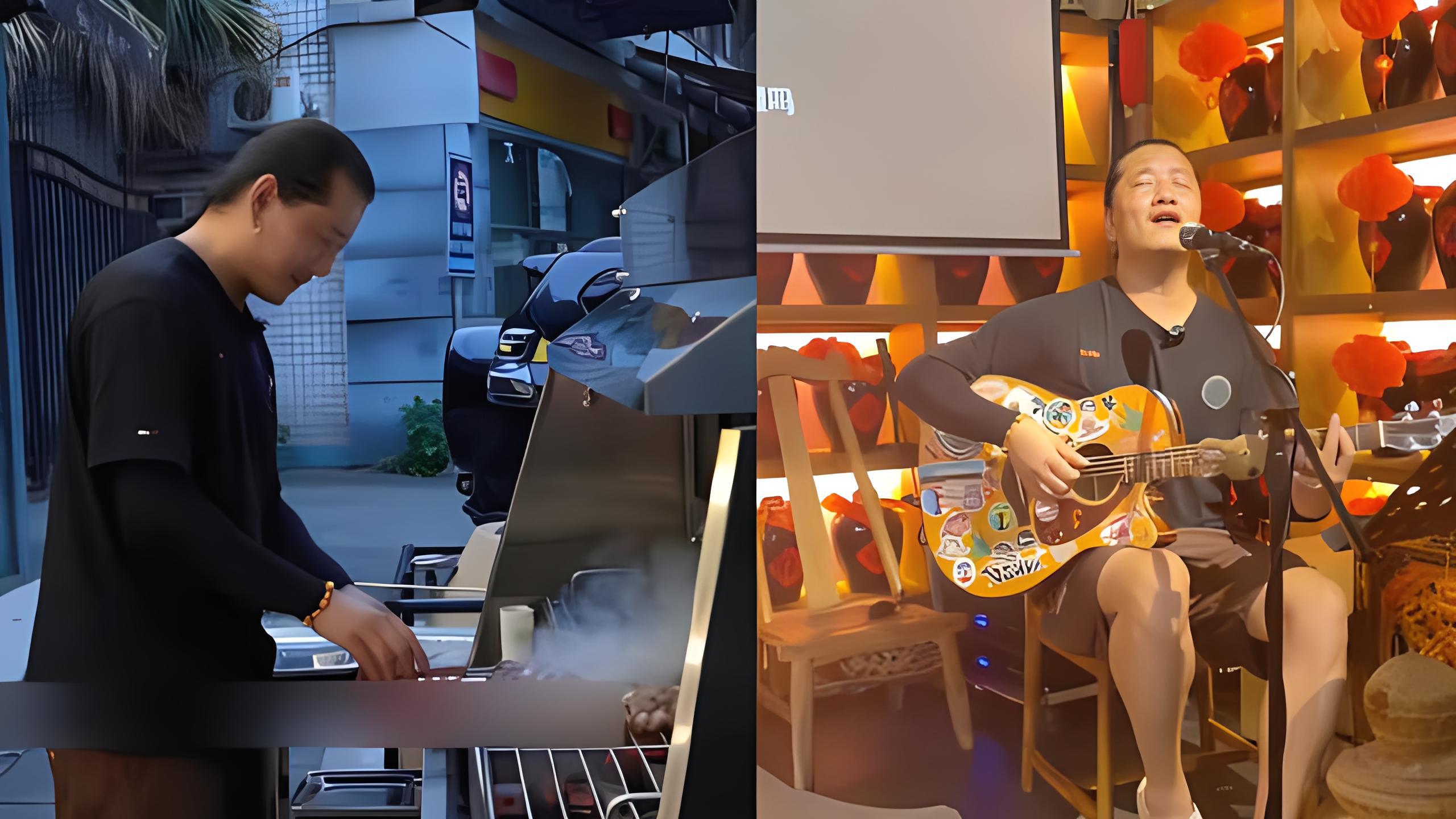 从流浪歌手到烧烤大厨,李想的音乐与美食梦想共舞 李想,一位41岁的