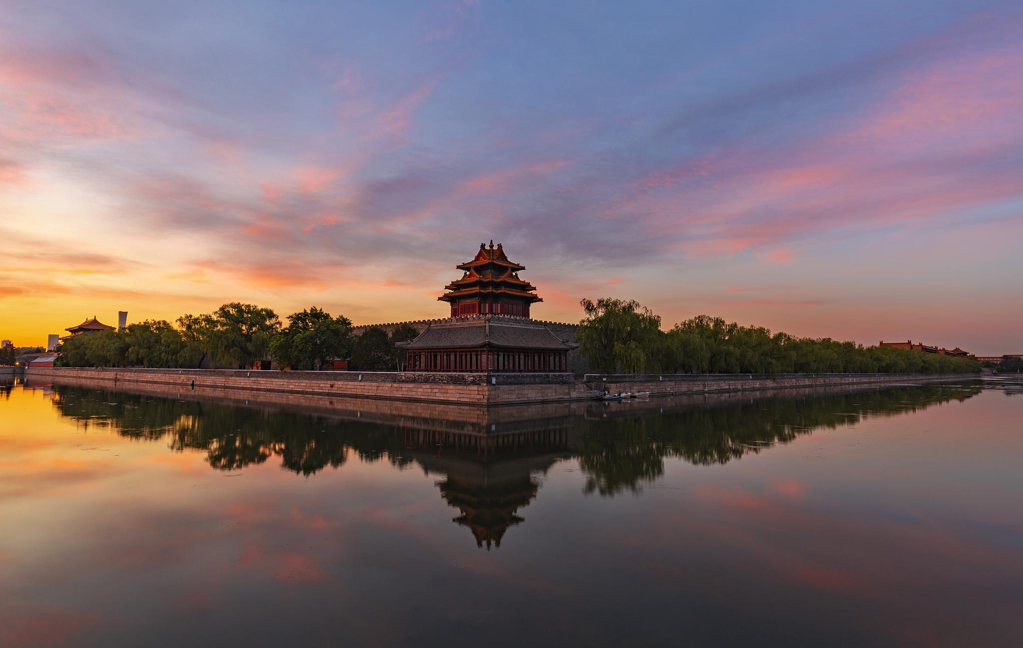 北京的雪景,犹如一幅幅精美的画卷,让人陶醉其中