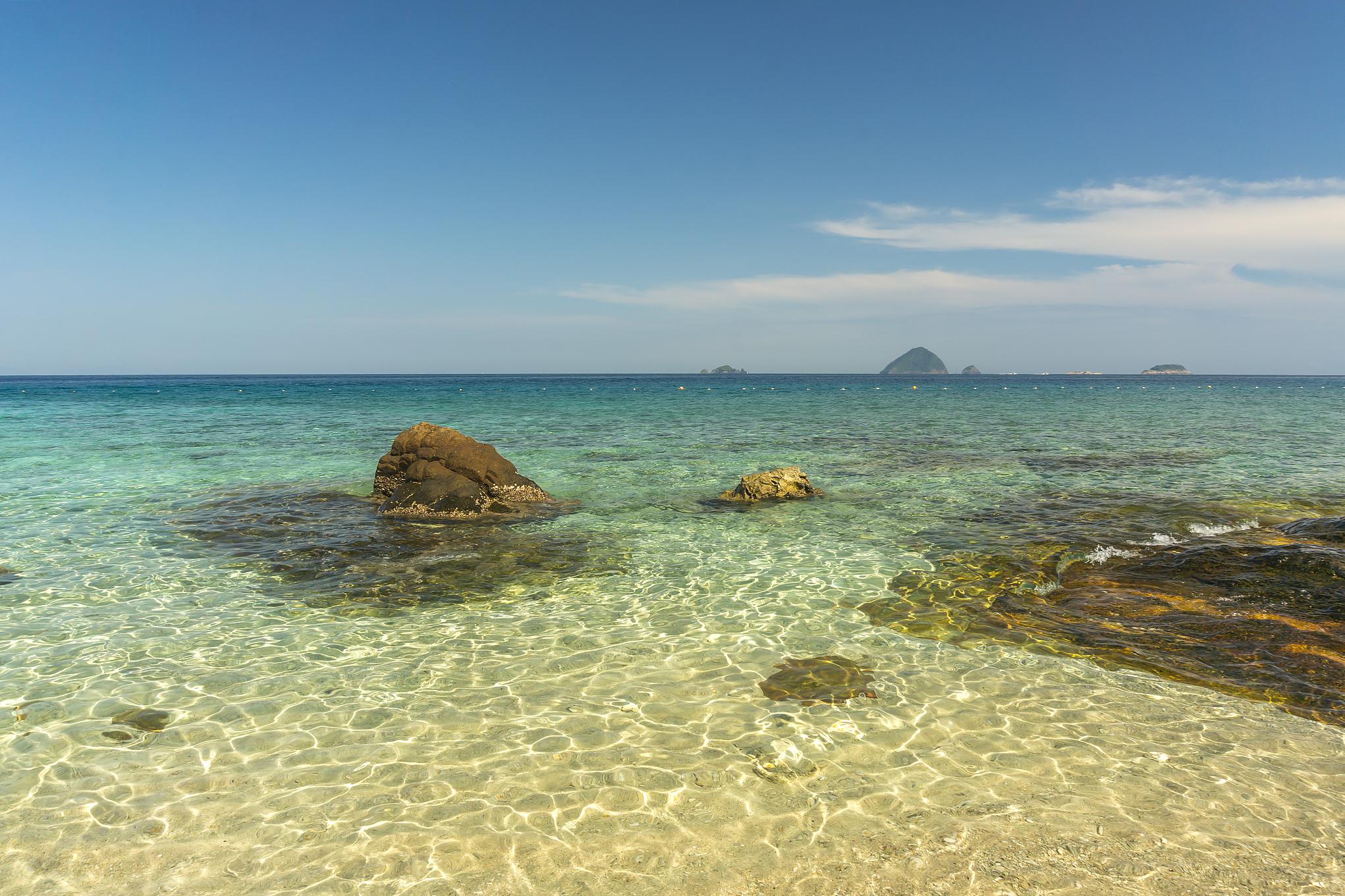 西沙群岛的美景 资料图片