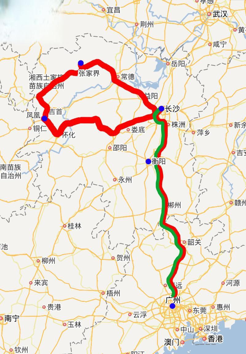 衡山地图路线图图片