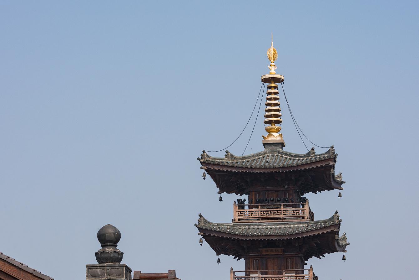 穿越千年,见证苏州古城繁华——双塔景区 苏州双塔,千年佛韵,古城之魂