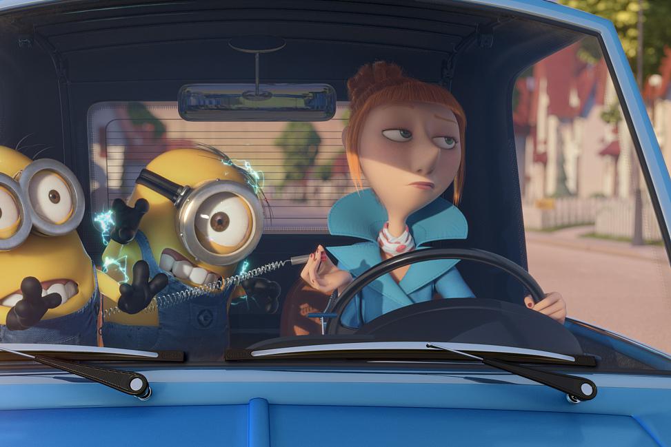 甜蜜的糖果 《神偷奶爸2》是一部适合所有年龄段观众的动画片,融毫怂