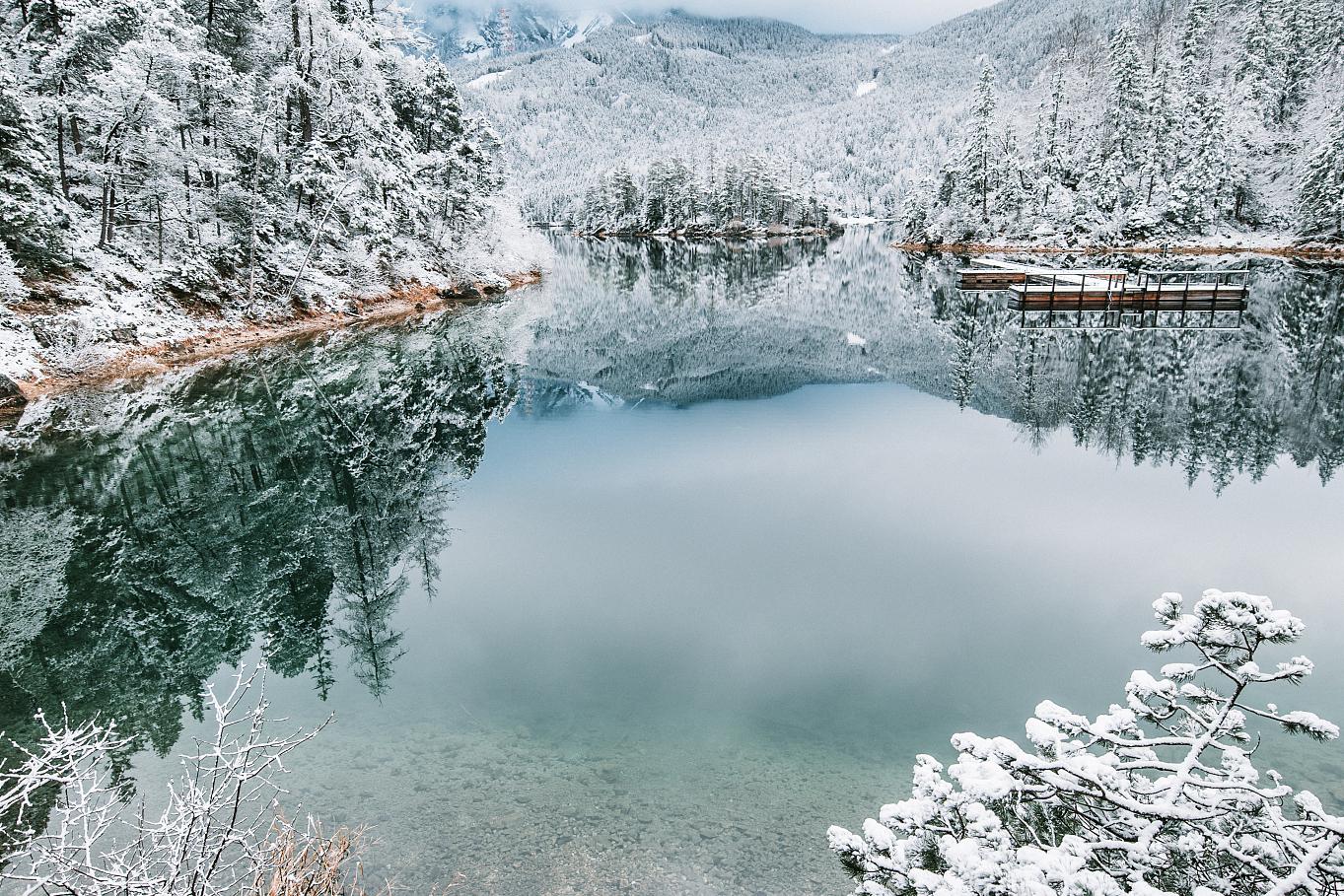 冰雪图片风景桌面图片