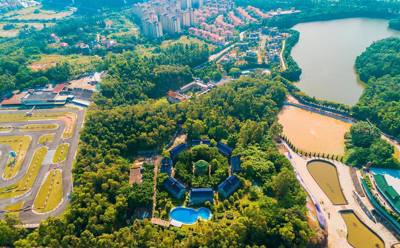 广东佛山市三水森林公园:一座宏伟的森林绿洲 广东佛山市三水森林公园
