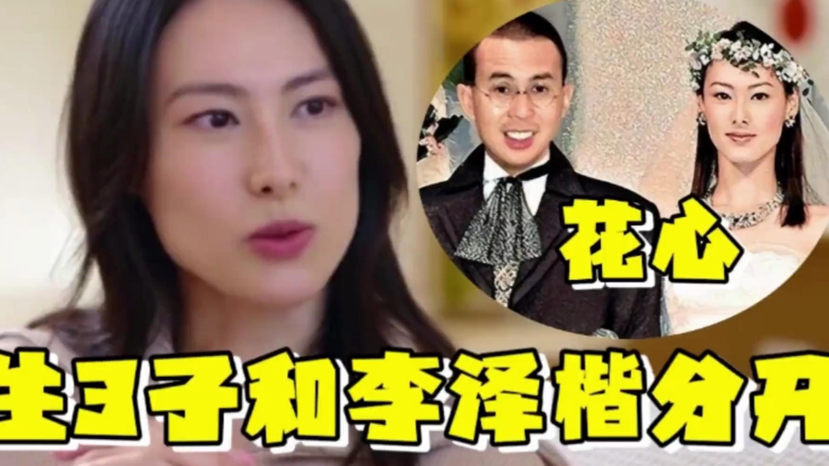 梁洛施自述分手内幕:无法抵抗李泽楷的魅力,令人惋惜的爱情故事