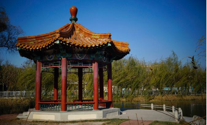 二宫公园:天津的文化瑰宝 二宫公园是天津的一张名片,被誉为"千园之园