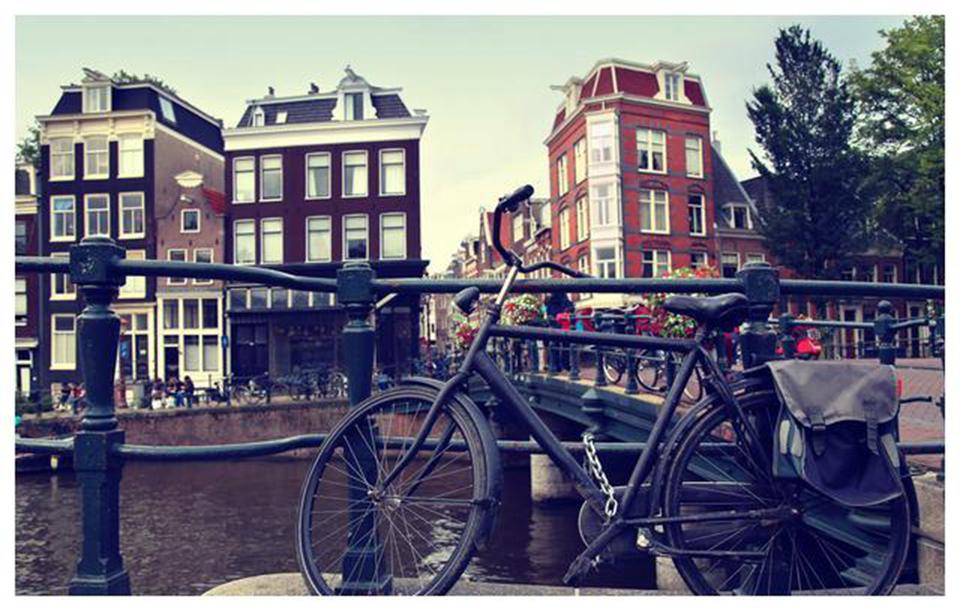 自行车王国荷兰图片