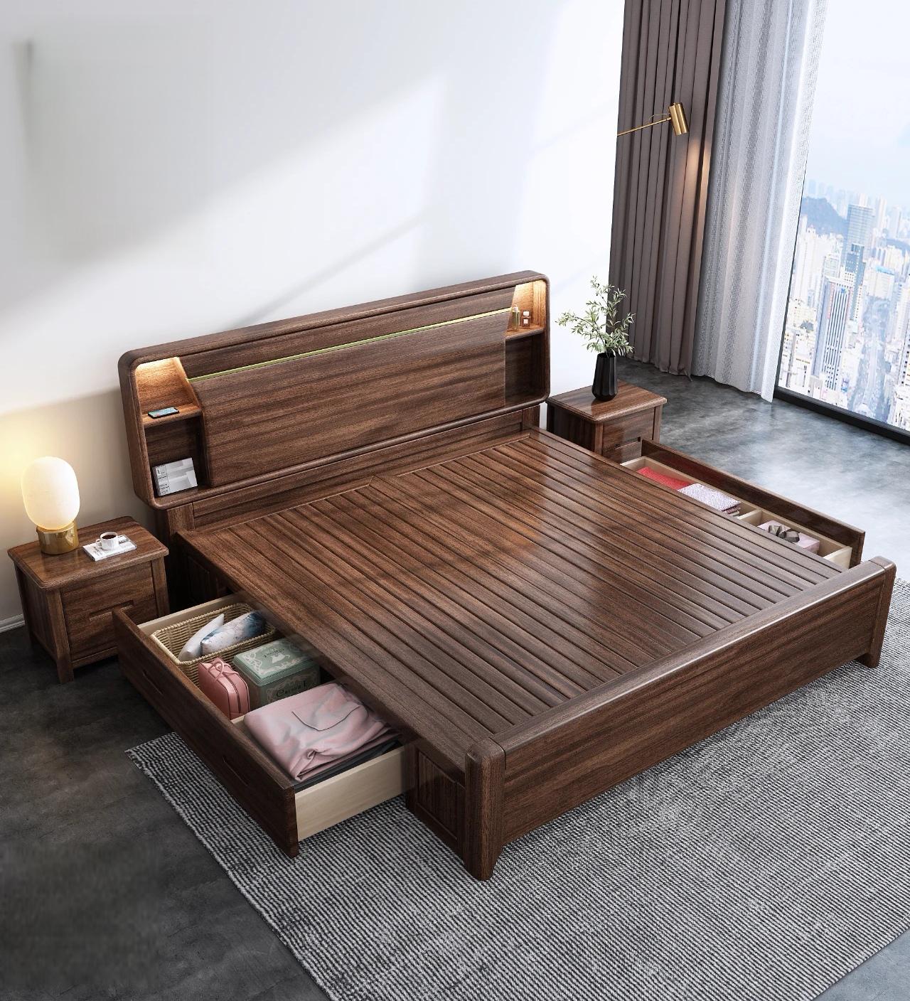 实木床:美观,耐用,环保,舒适的优势 床是家居生活中不可或缺的家具,而