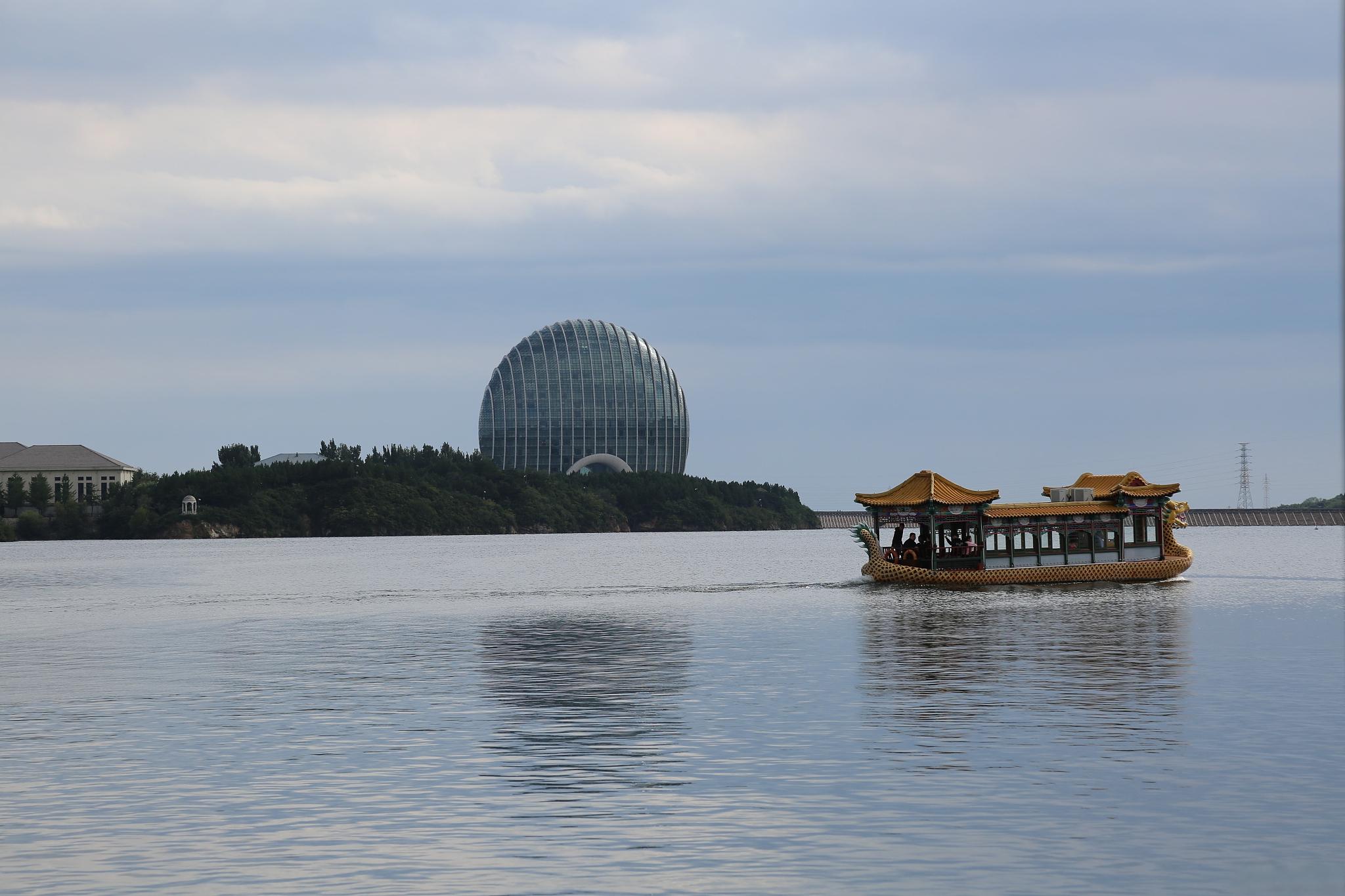 怀柔雁栖湖景区图片