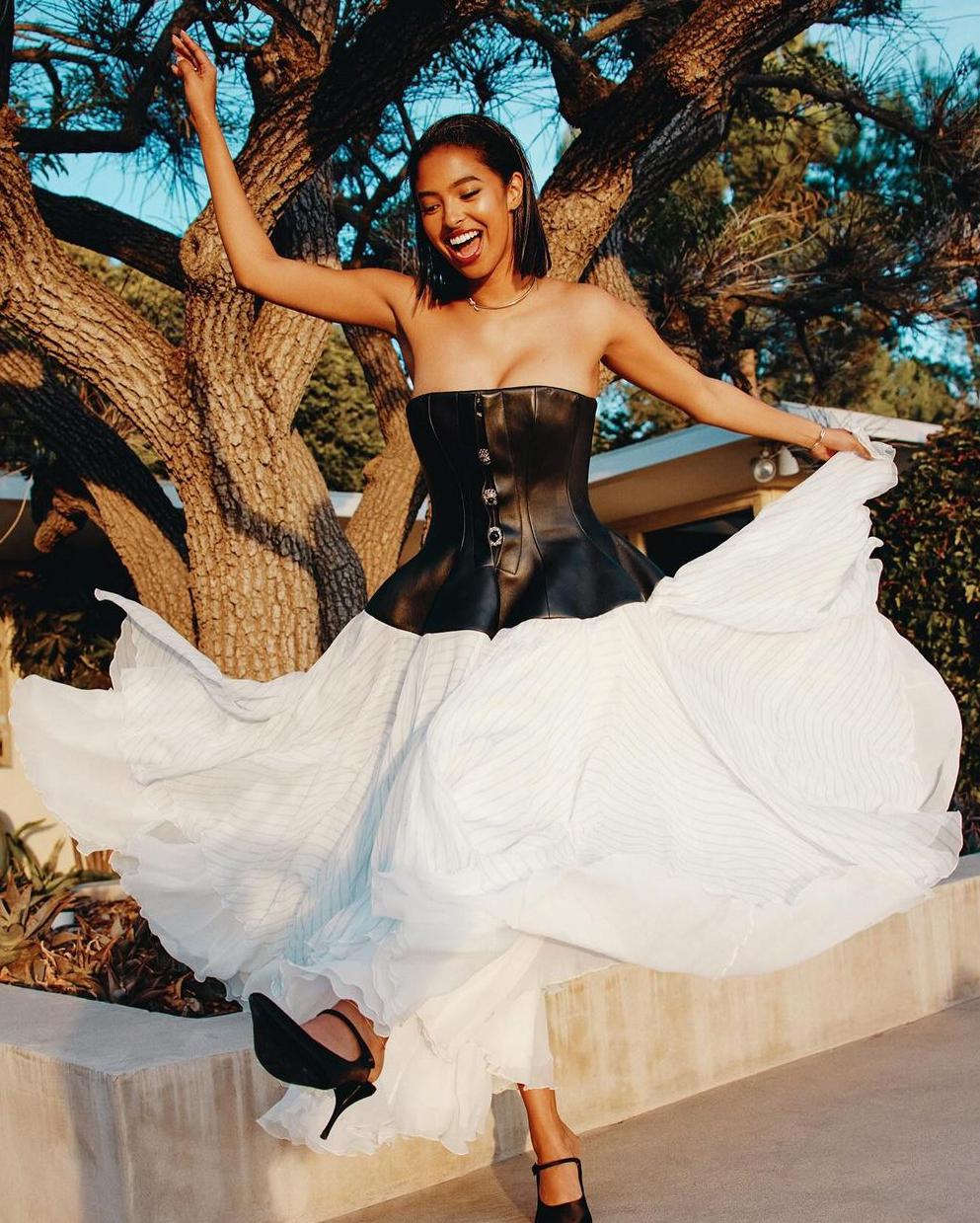 科比女儿娜塔莉亚:从校园到时尚圈的璀璨蜕变 科比的女儿娜塔莉亚近期