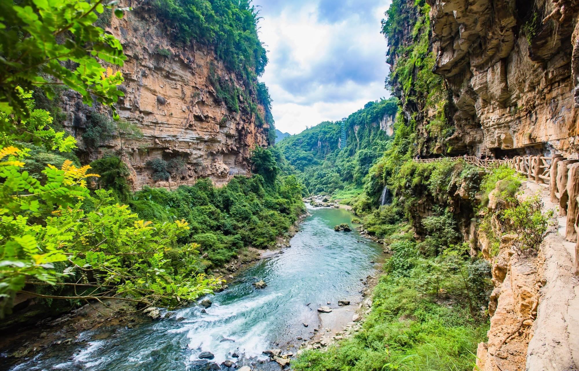 兴义市马岭河峡谷景区图片