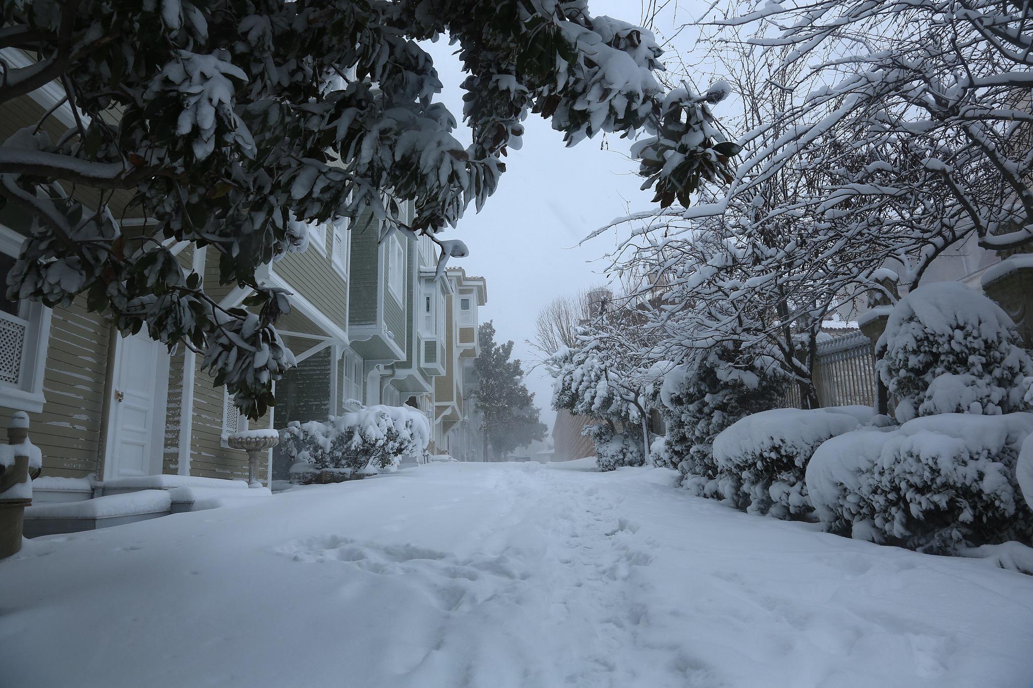 大雪景色很美图片