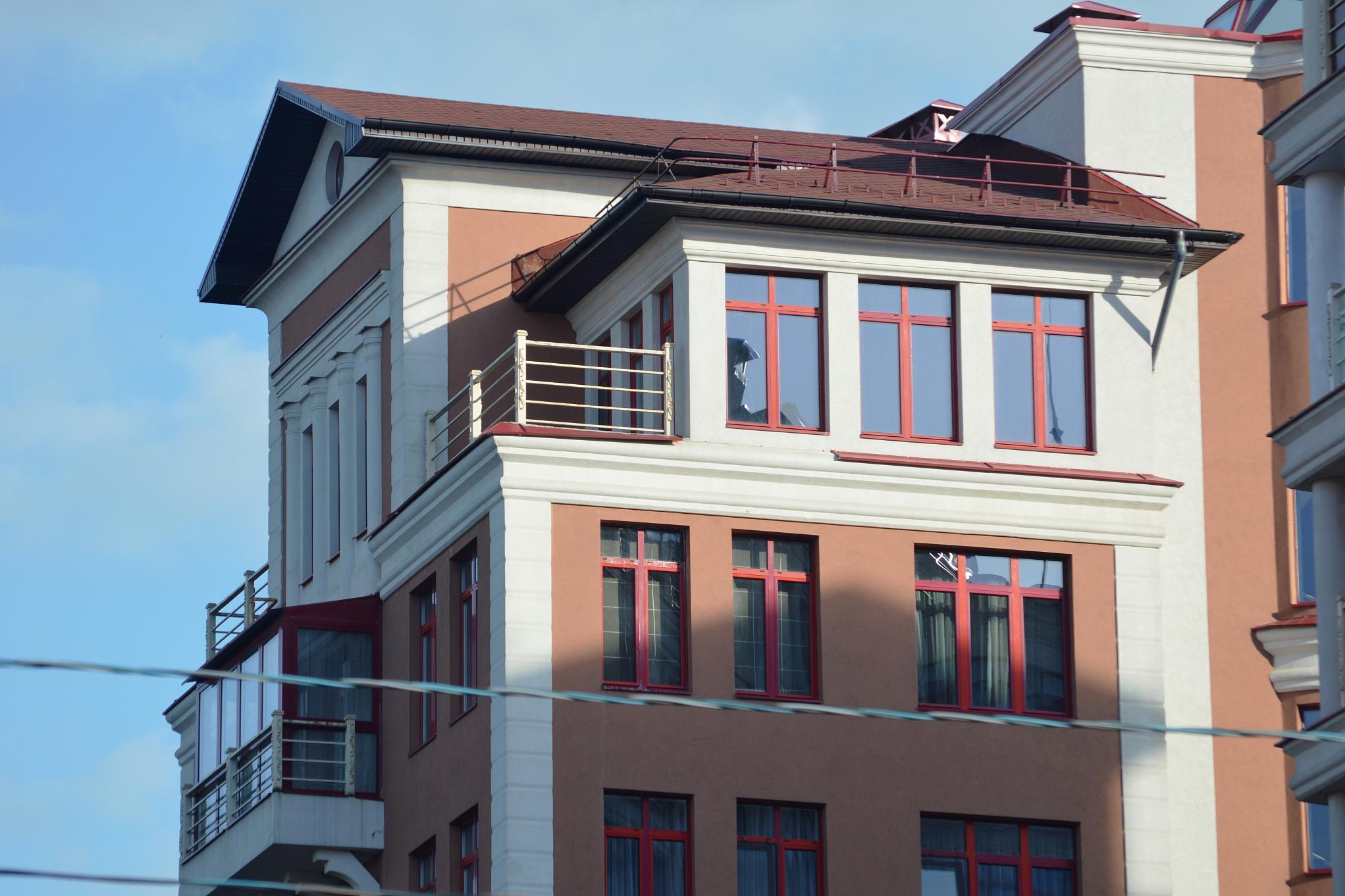 外墙涂料毛面与光面,各有千秋.