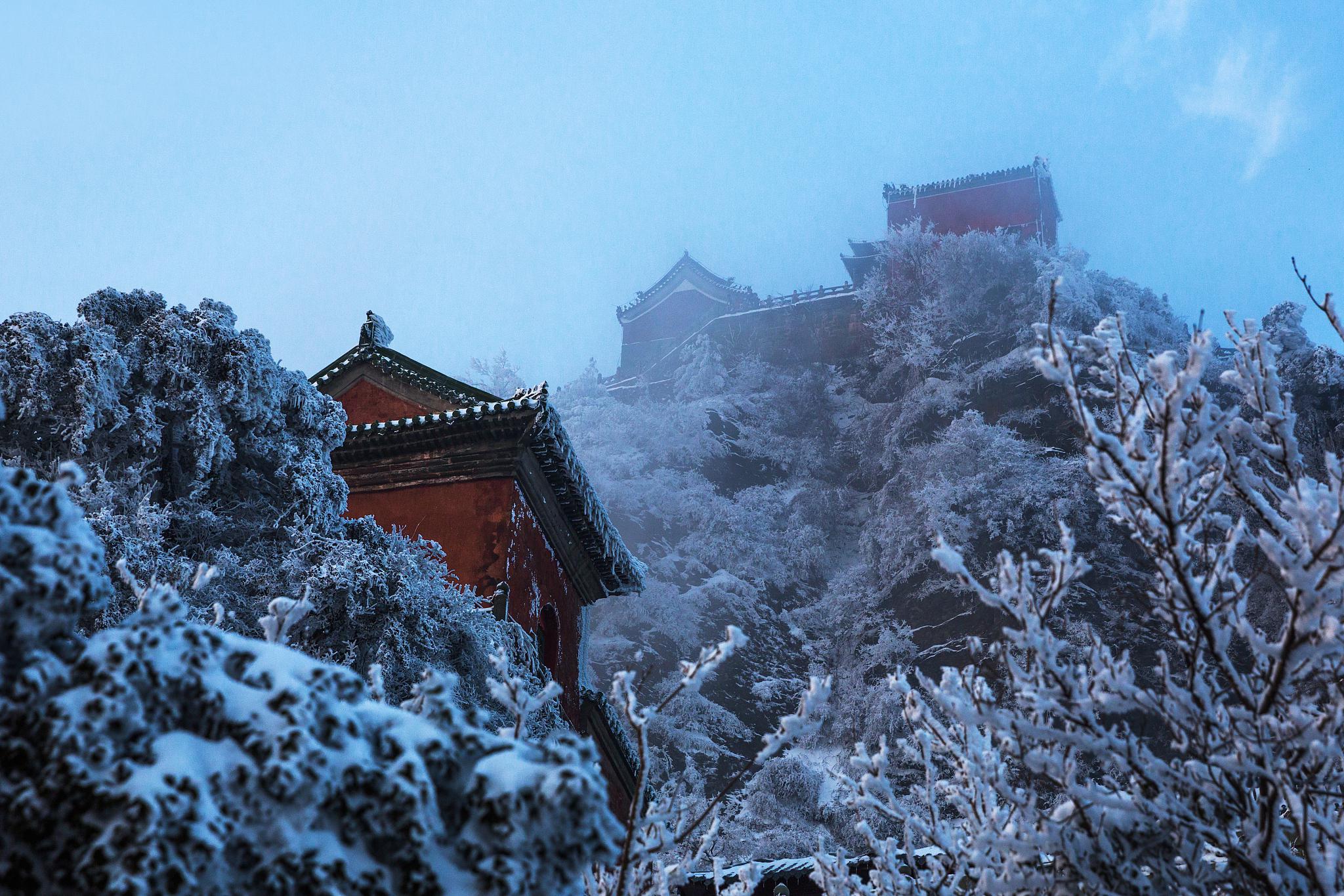 邯郸武当山景区图片图片