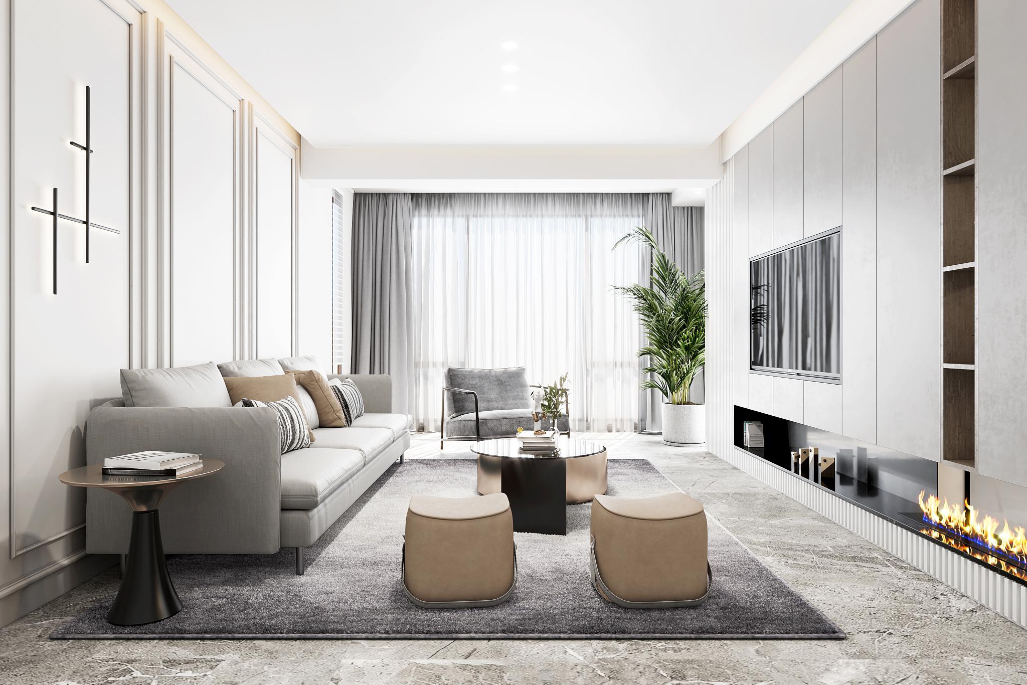 简约家装设计:追求极致的简化 简约家装设计的核心理念是为居住者创造