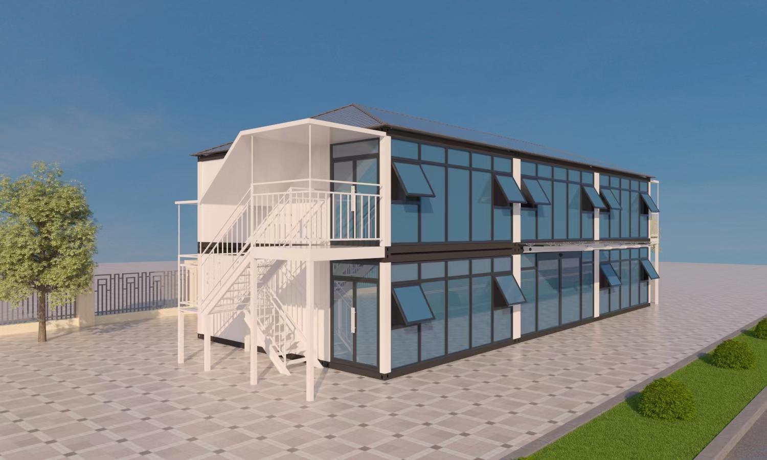 打包箱房:经济,快速,灵活的临时建筑解决方案 打包箱房,一种便捷,可