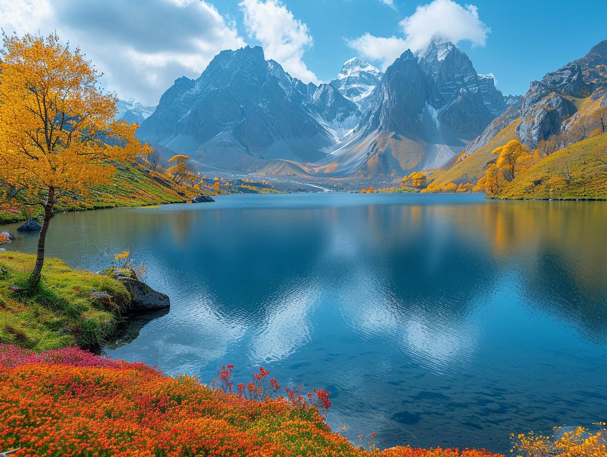 西藏然乌湖:纯净,静谧与壮丽 西藏然乌湖,一个让