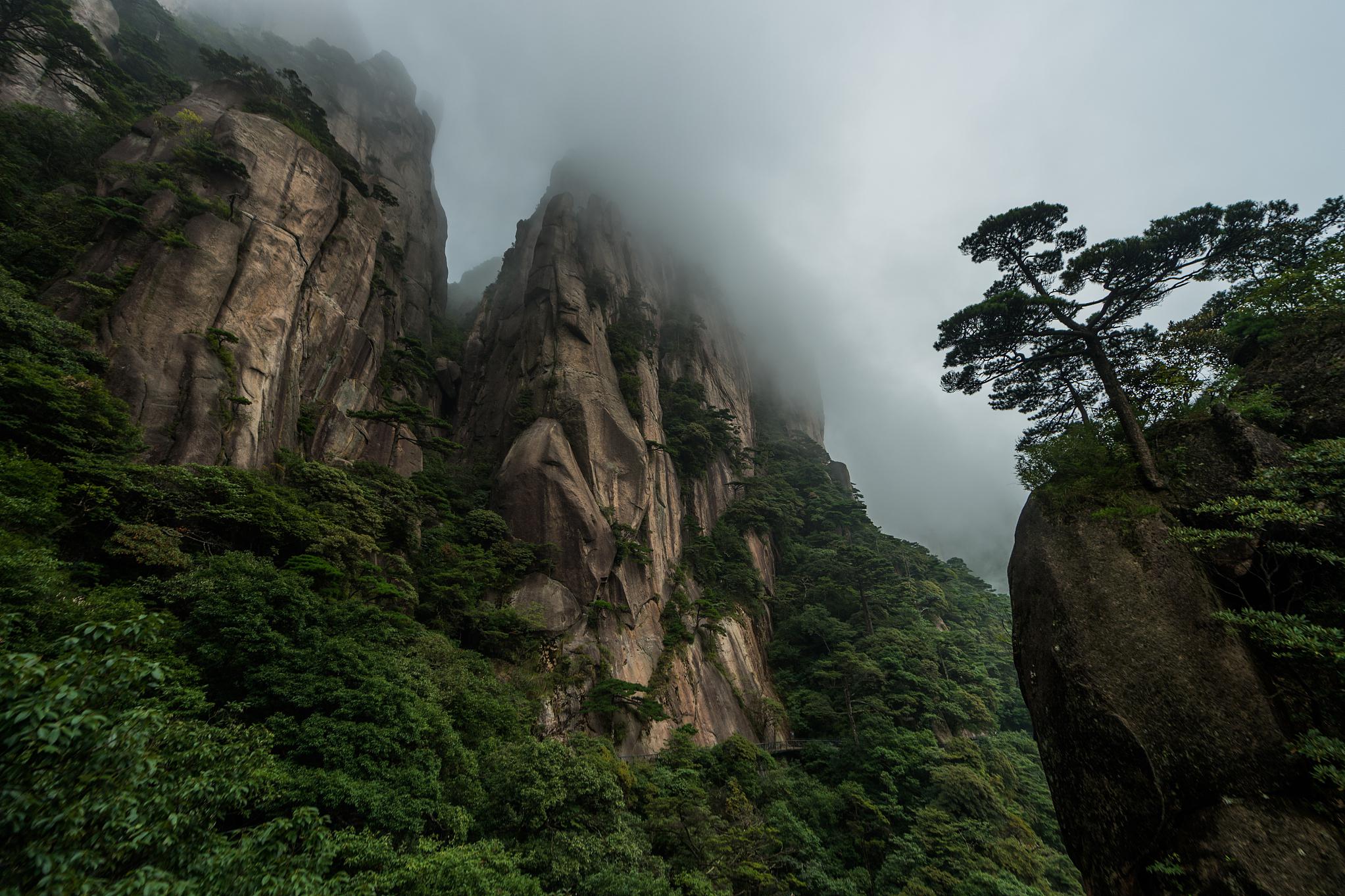 庐山最险峻的险峰图片图片