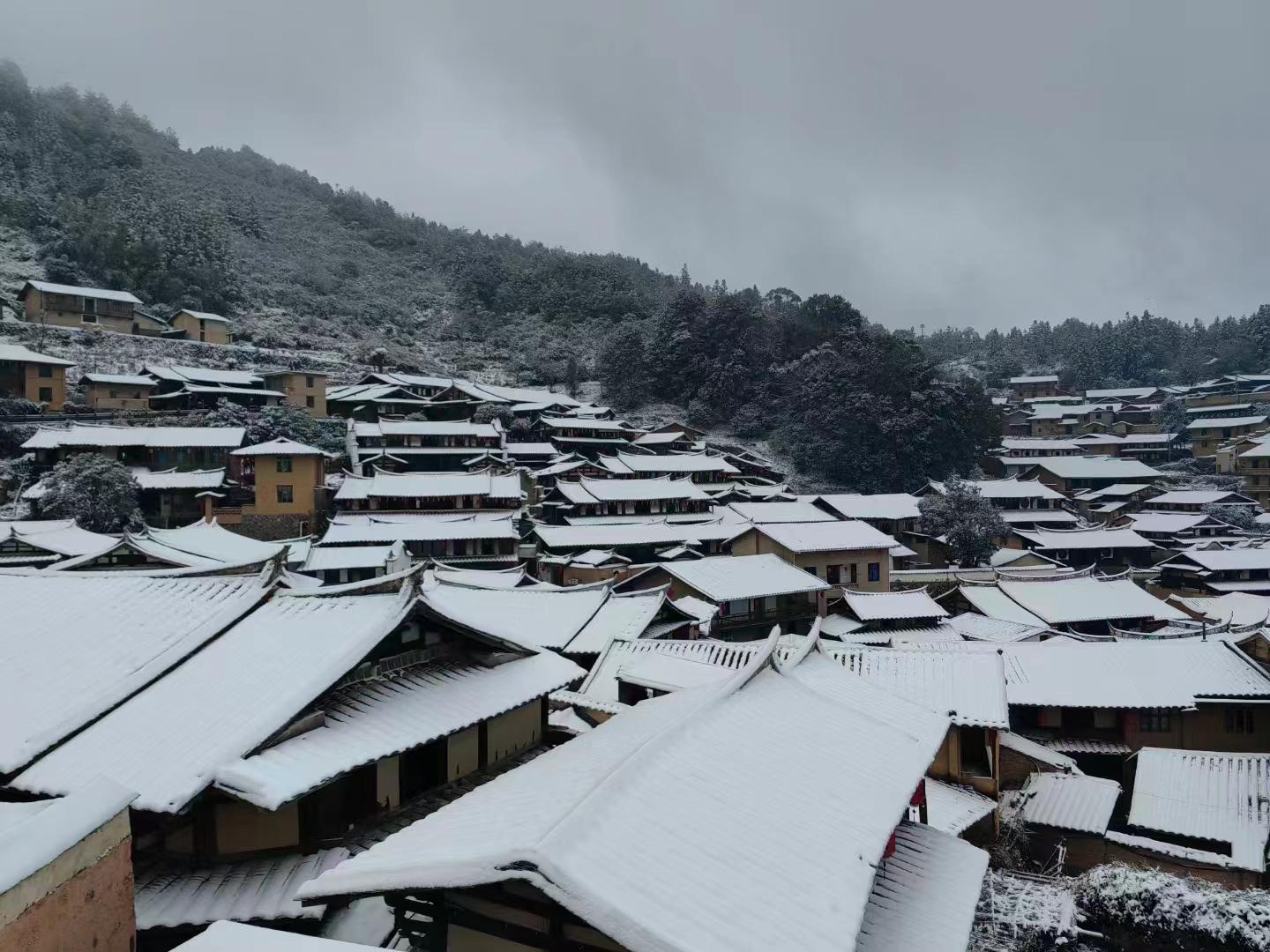 福州雪景图片