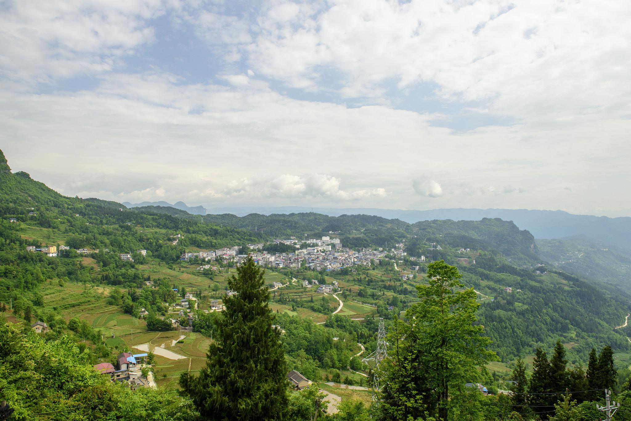 古丈县风景图片