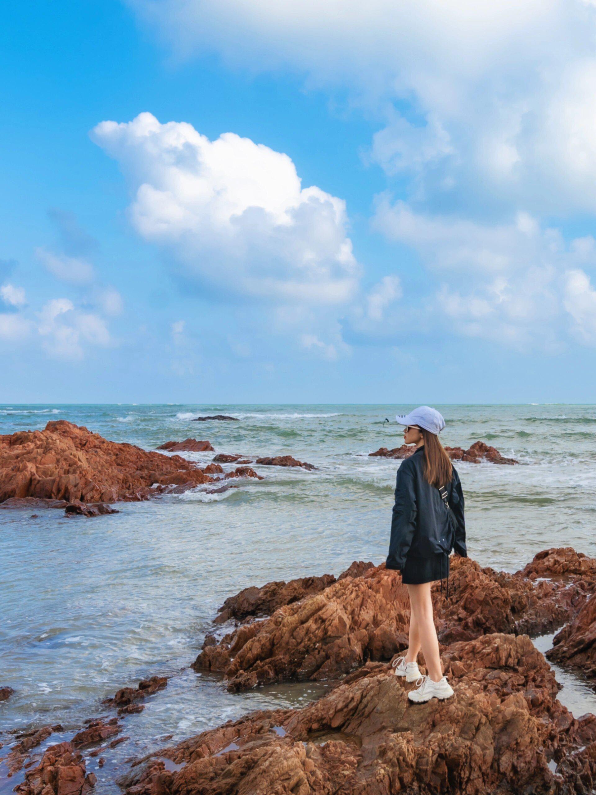 琼海红石滩景区门票图片