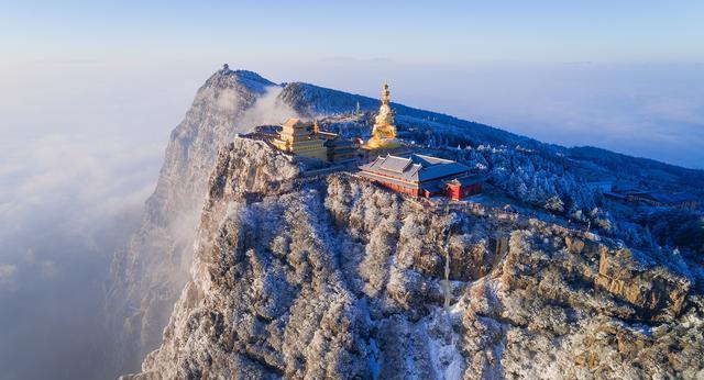 峨眉山景点图景区图片