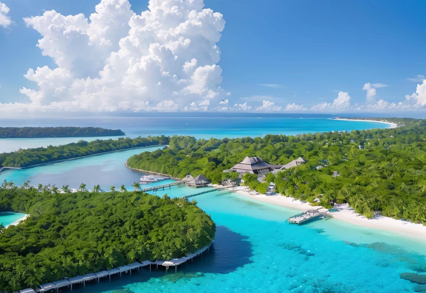 马尔代夫:天堂之门 马尔代夫,位于印度洋中心的岛屿仙境.